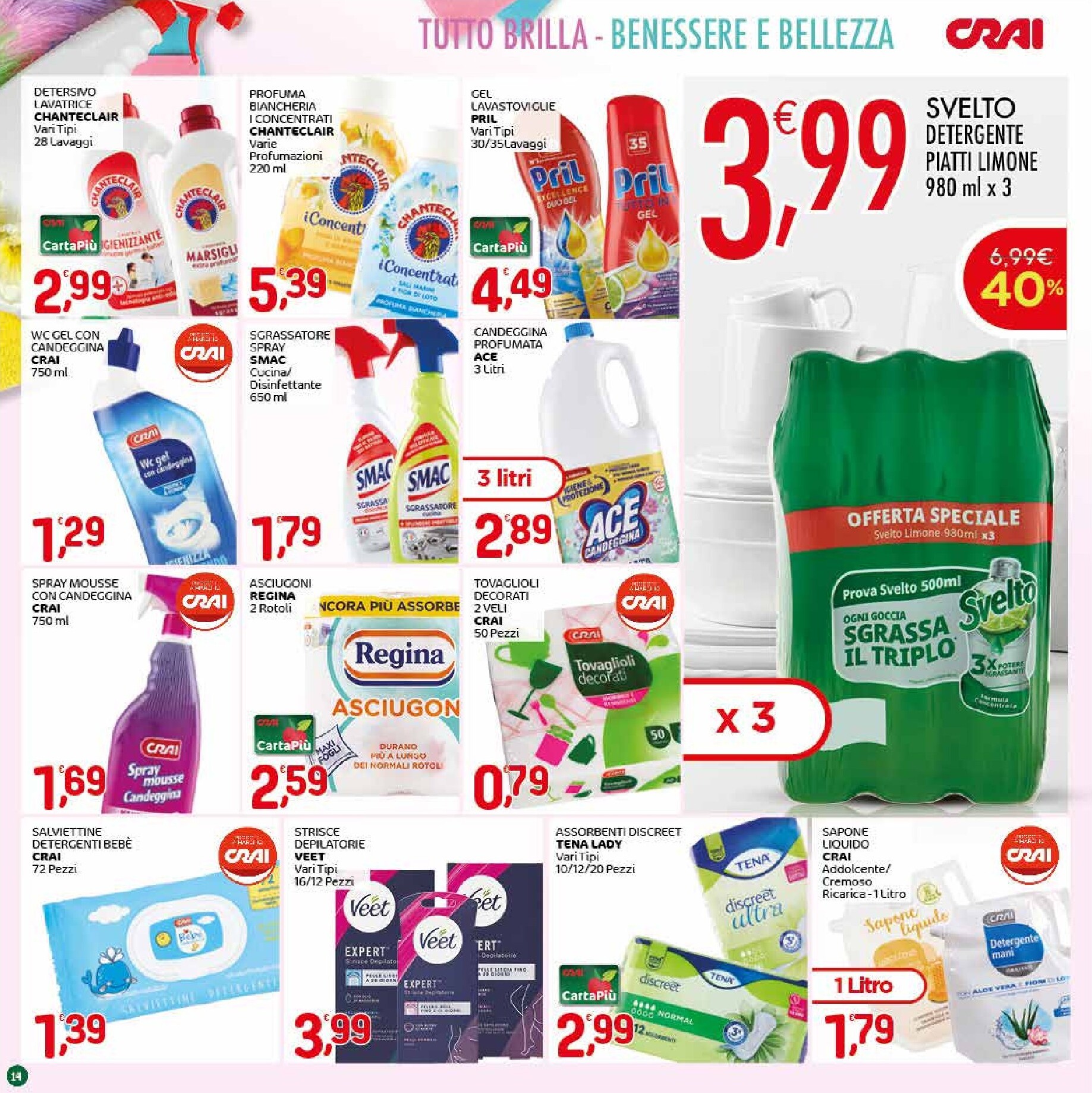crai - Volantino Crai valido dal 07/04/2026 al 12/04/2026 - page: 14