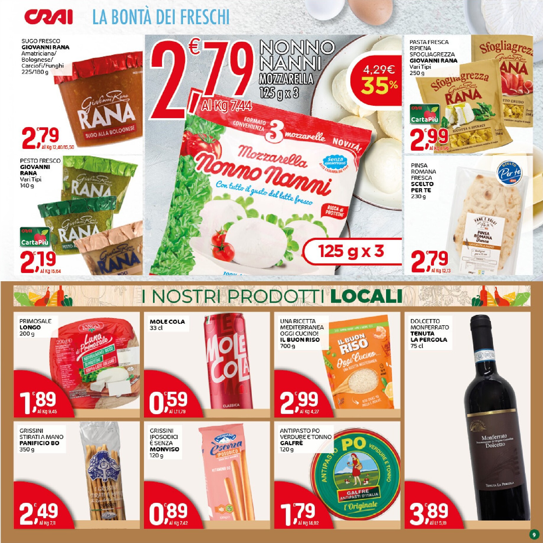 crai - Volantino futuro Crai valido dal giovedì 16/04/2026 al domenica 26/04/2026 - page: 9