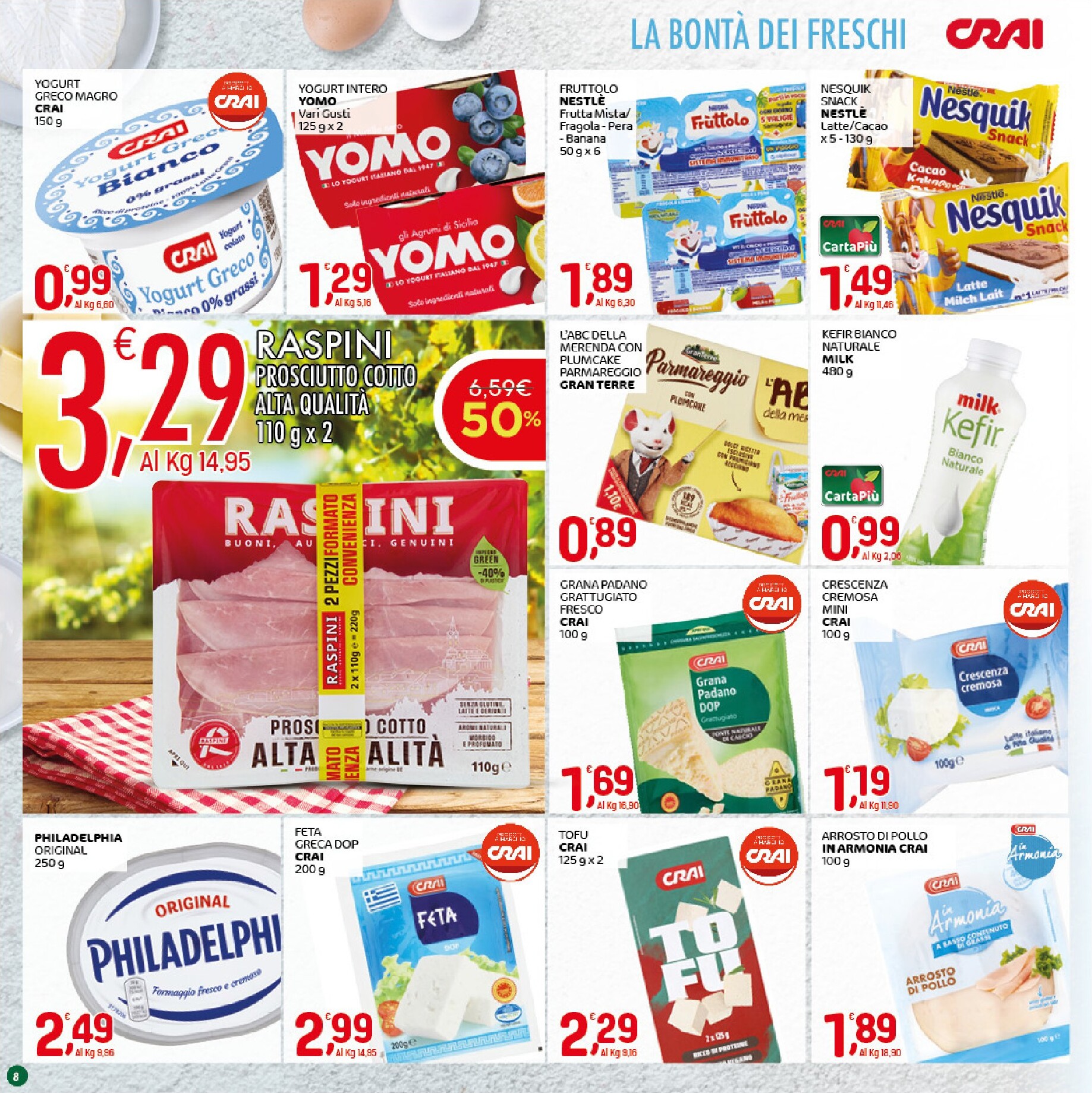 crai - Volantino futuro Crai valido dal giovedì 16/04/2026 al domenica 26/04/2026 - page: 8