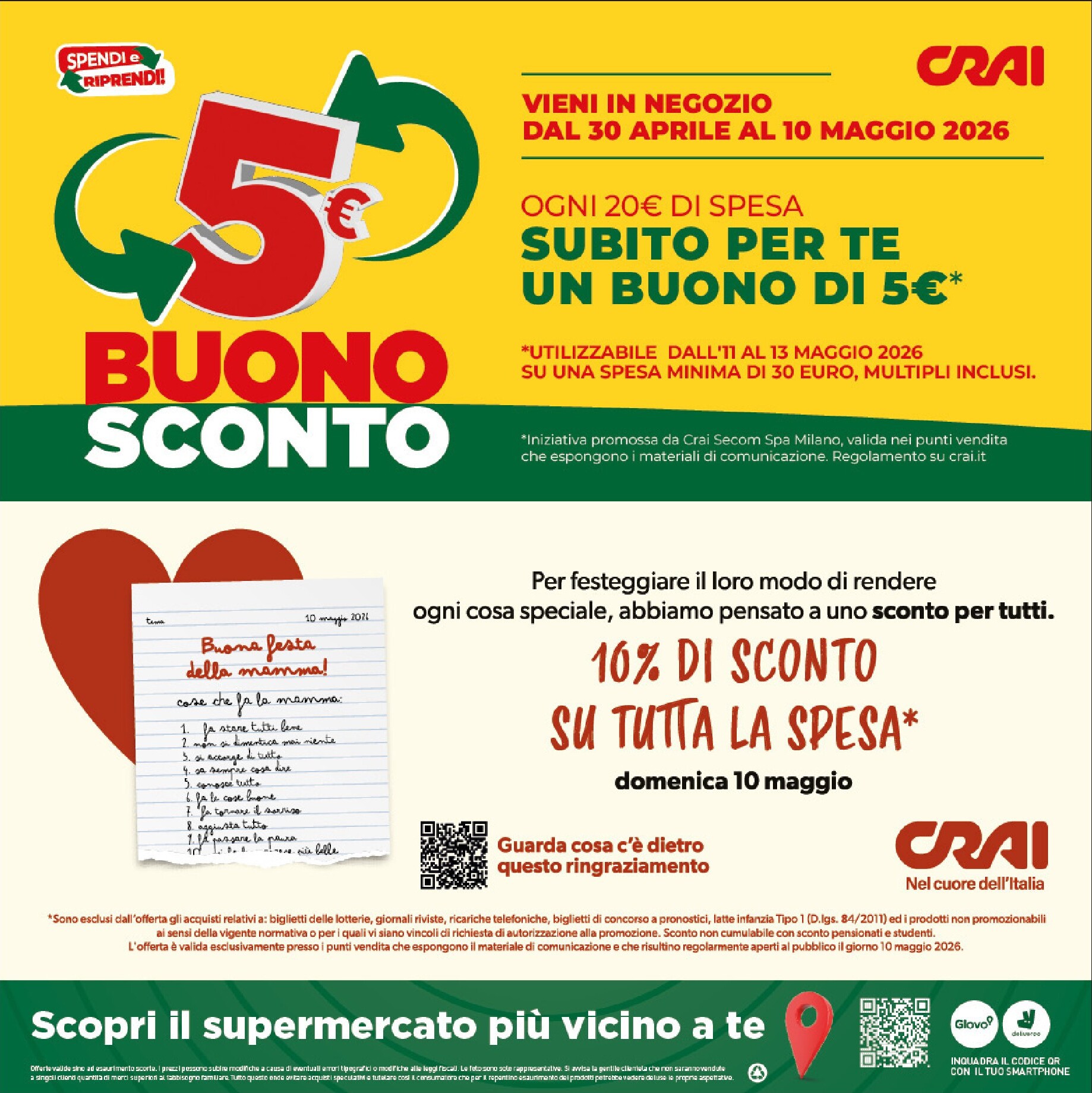 crai - Volantino futuro Crai valido dal giovedì 30/04/2026 al sabato 09/05/2026 - page: 16