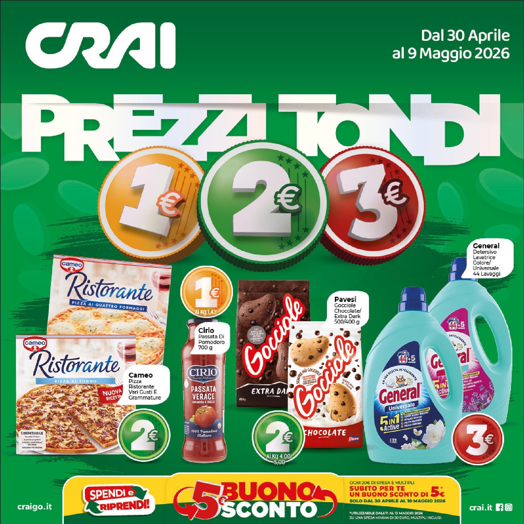 crai - Volantino futuro Crai valido dal giovedì 30/04/2026 al sabato 09/05/2026