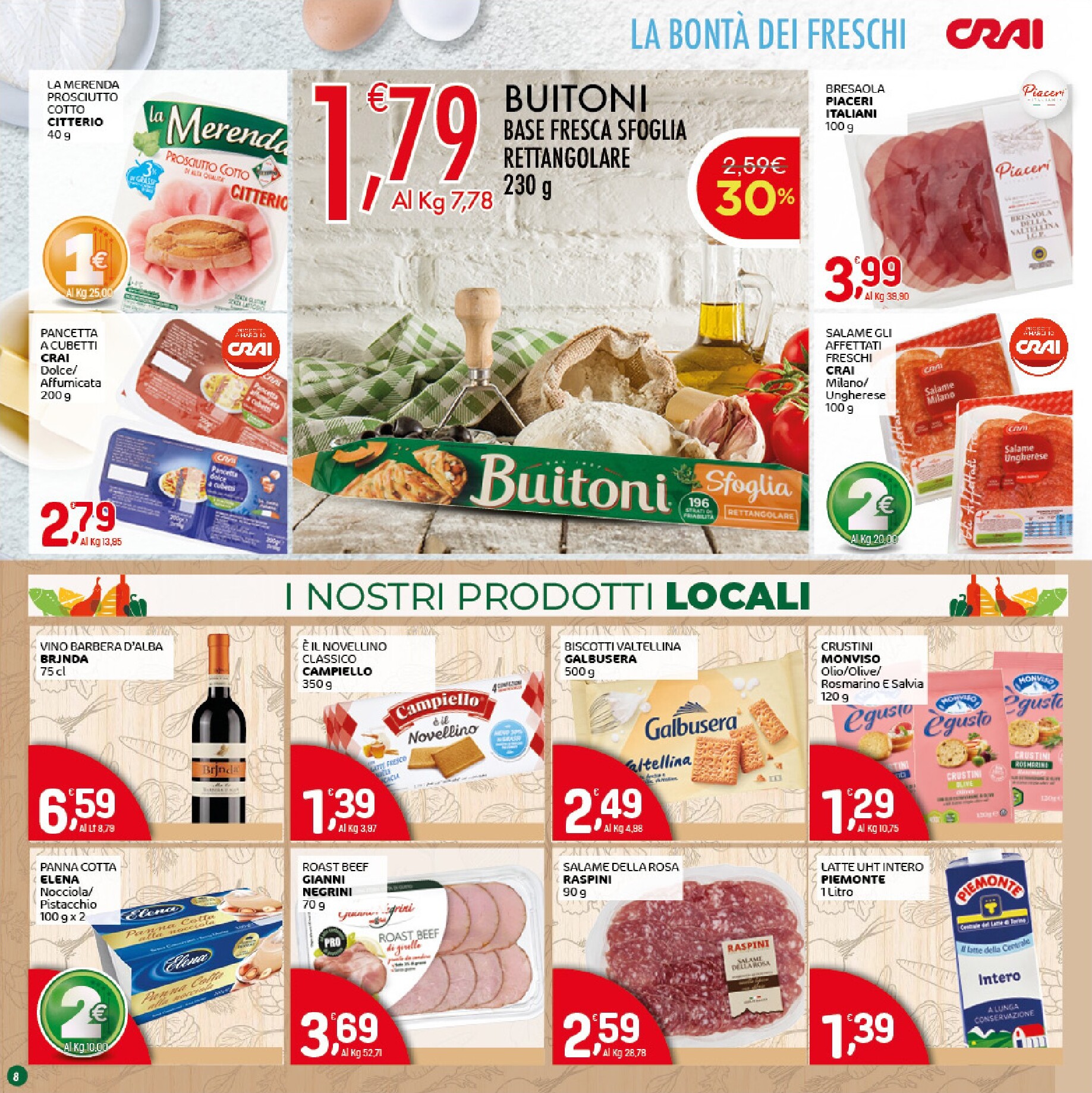 crai - Volantino futuro Crai valido dal giovedì 30/04/2026 al sabato 09/05/2026 - page: 8