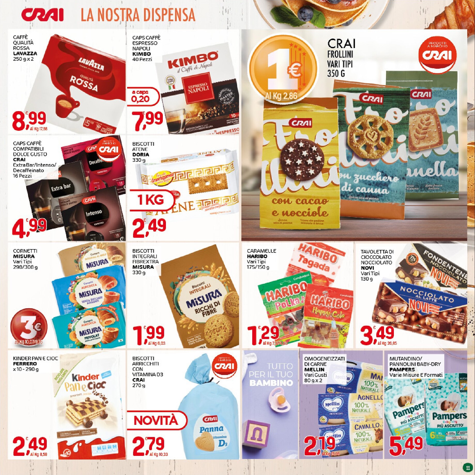 crai - Volantino futuro Crai valido dal giovedì 30/04/2026 al sabato 09/05/2026 - page: 11