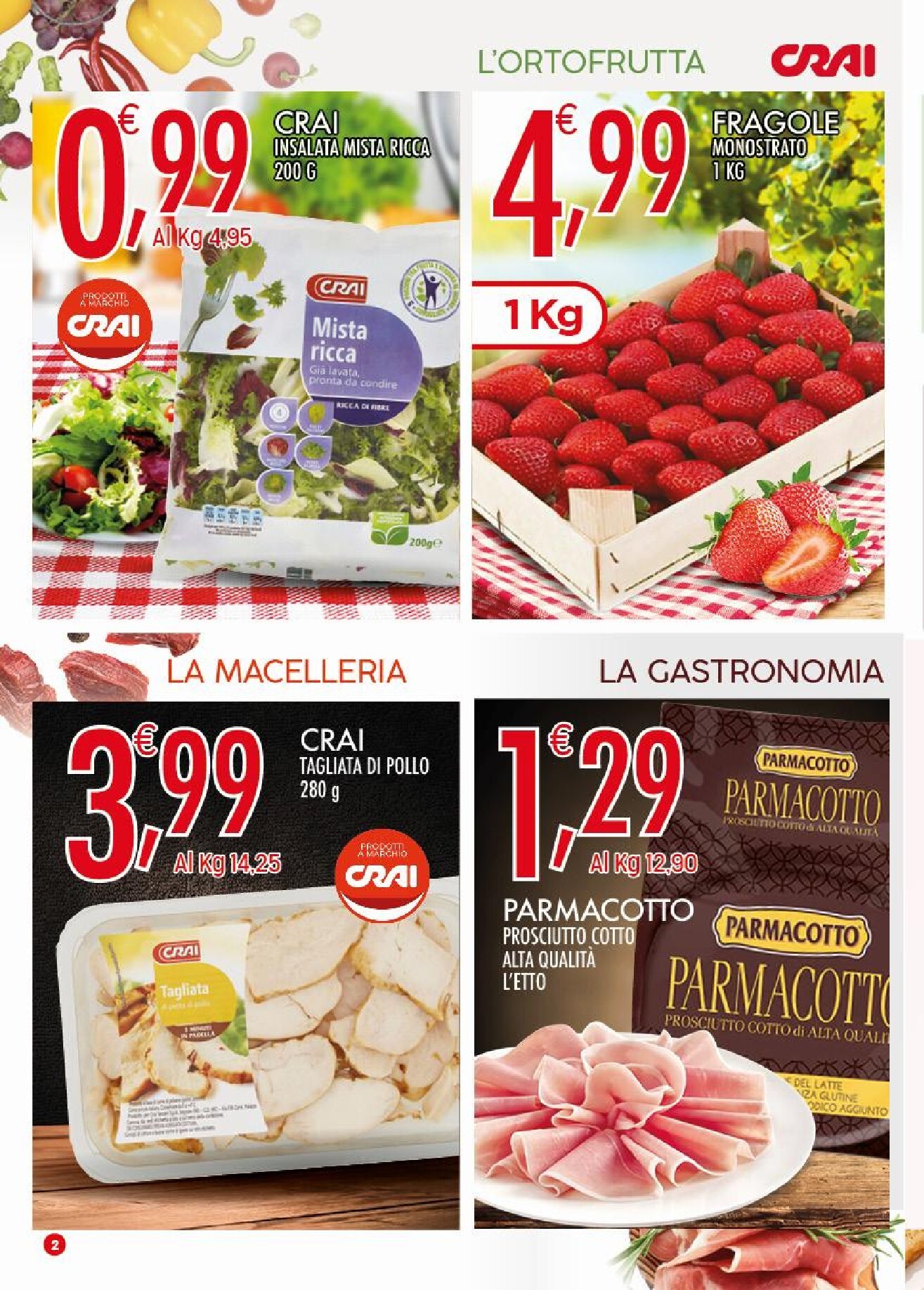 crai - Volantino attuale di Crai - Cruo di Crai Roma valido dal giovedì 30/04/2026 al sabato 09/05/2026 - page: 2