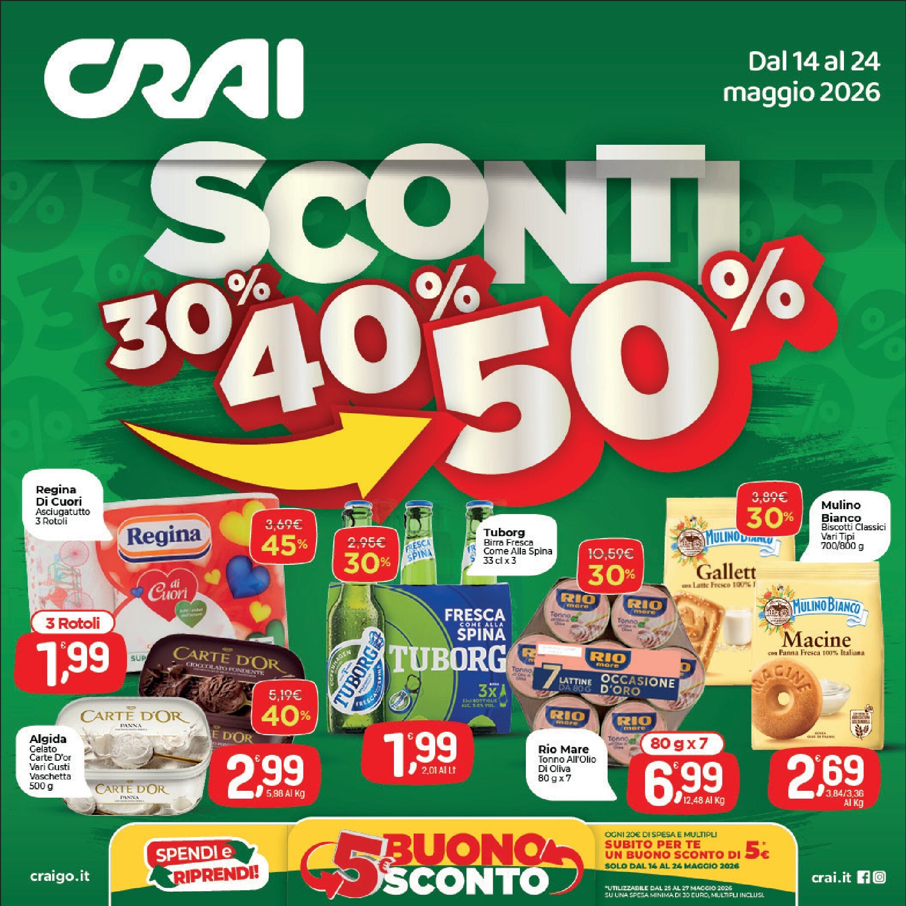 crai - Volantino futuro Crai valido dal giovedì 14/05/2026 al domenica 24/05/2026 - page: 1