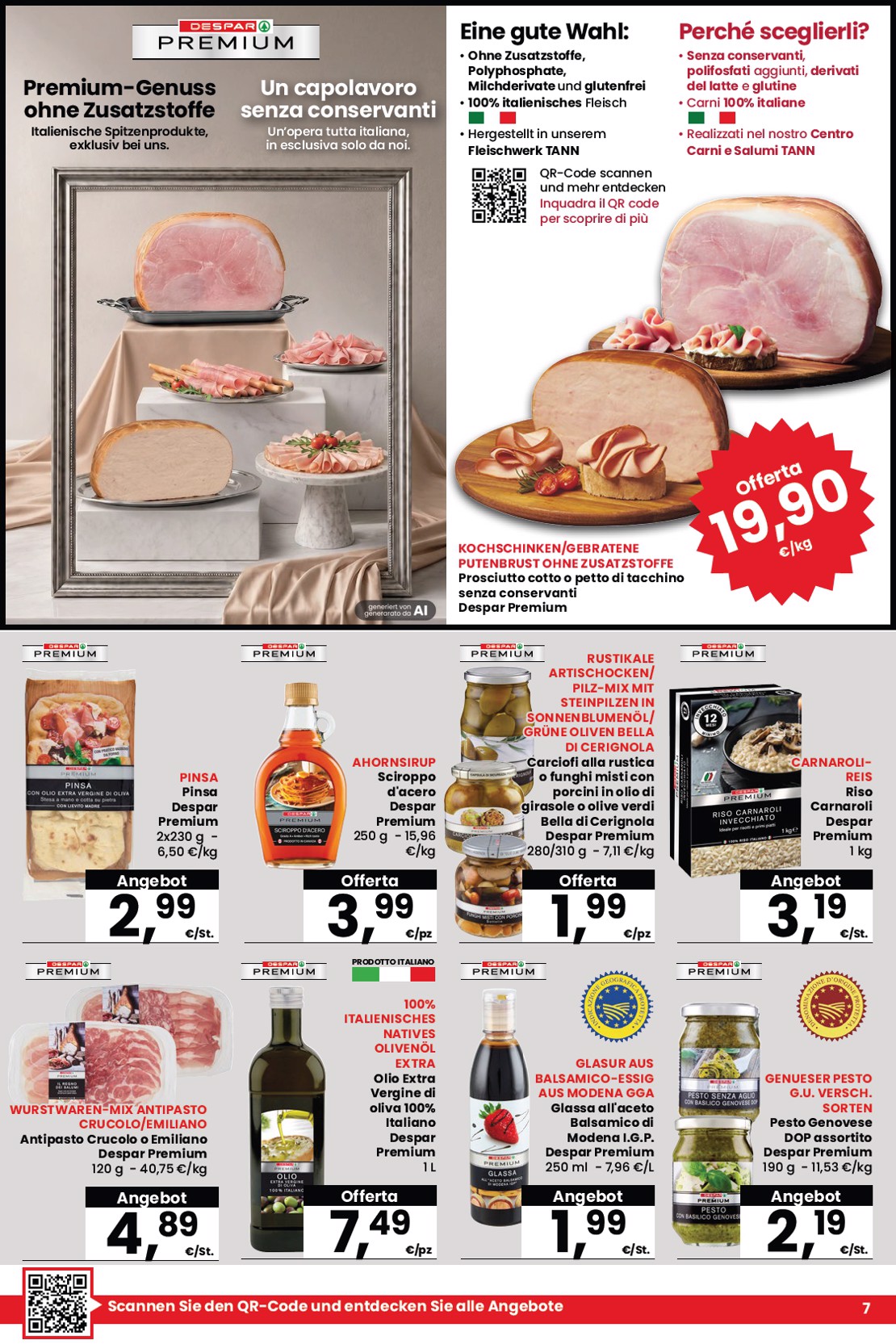 despar - Volantino attuale di Despar & Eurospar valido dal giovedì 03/09/2026 al mercoledì 16/09/2026 - page: 7