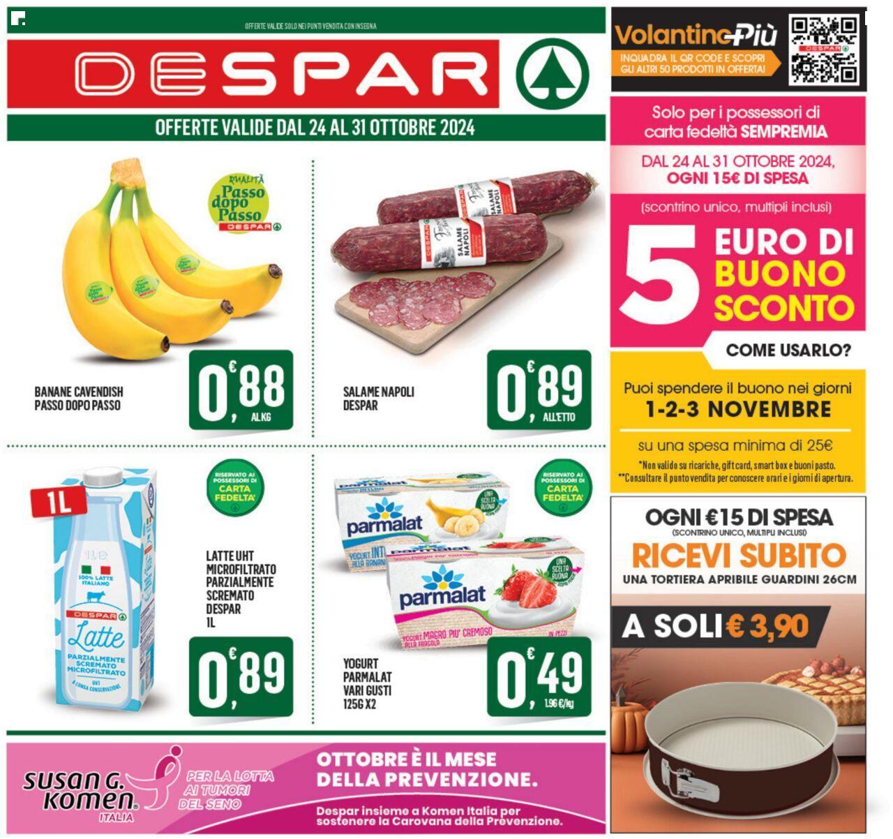 despar - Despar volantino 24/10/2024 - 31/10/2024