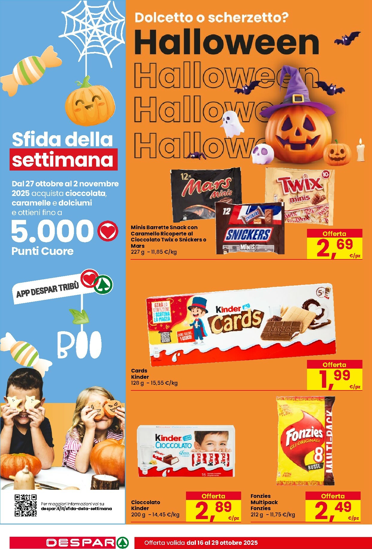 despar - Volantino Despar valido dal 16/10 al 29/10 - page: 16