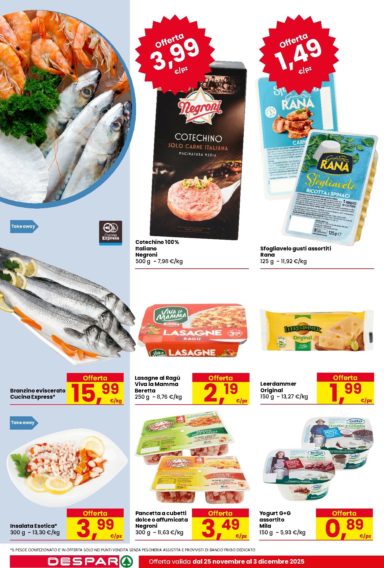 despar - Volantino Despar valido dal 25/11 al 03/12 - page: 10