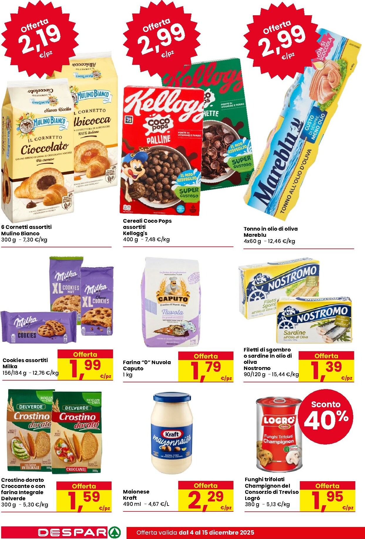 despar - Volantino Despar valido dal 04/12 al 15/12 - page: 14