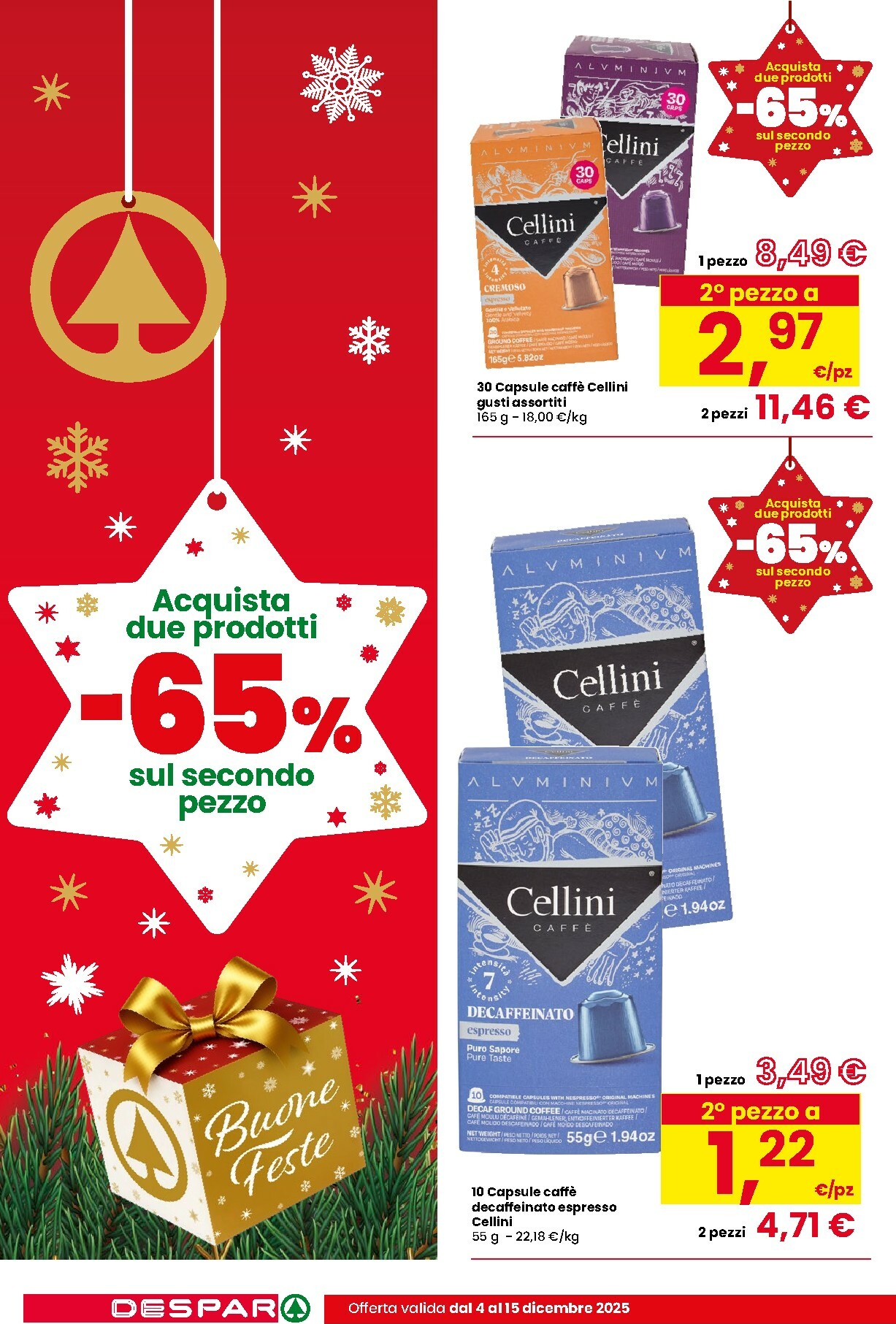 despar - Volantino Despar valido dal 04/12 al 15/12 - page: 4