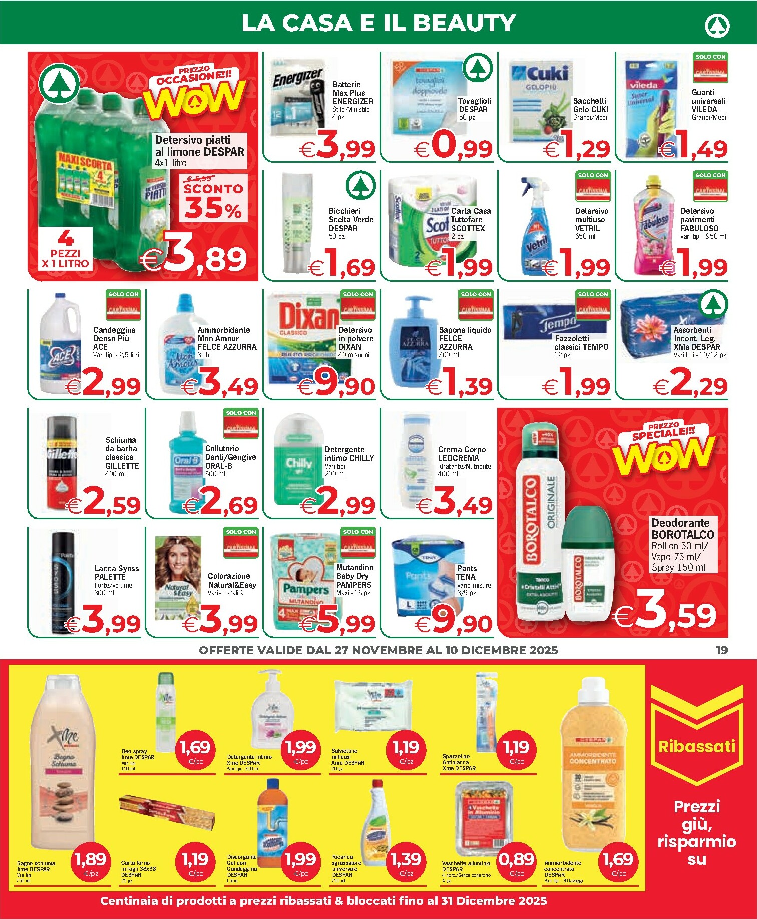 despar - Volantino Despar - Black Week valido dal 27/11 al 10/12 - page: 19