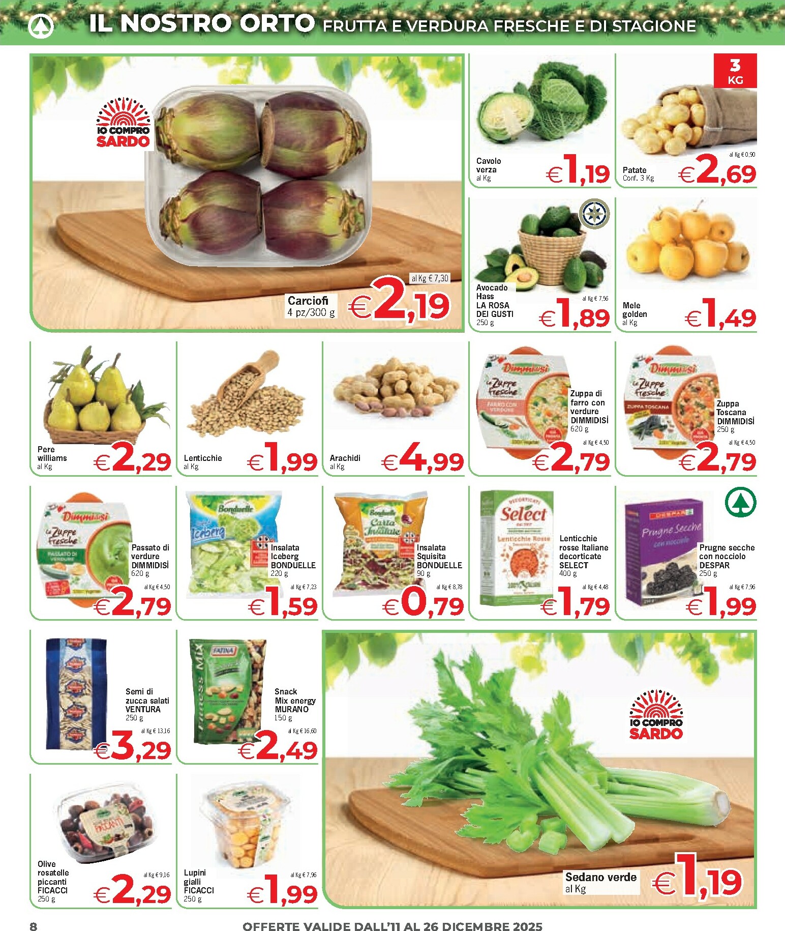 despar - Volantino Despar - Offerte di Buone Feste valido dal 11/12 al 26/12 - page: 8