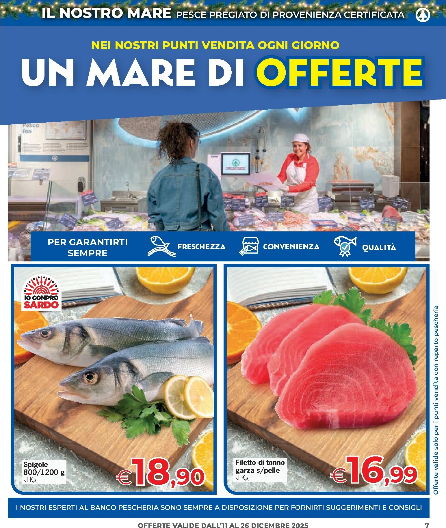 despar - Volantino Despar - Offerte di Buone Feste valido dal 11/12 al 26/12 - page: 7