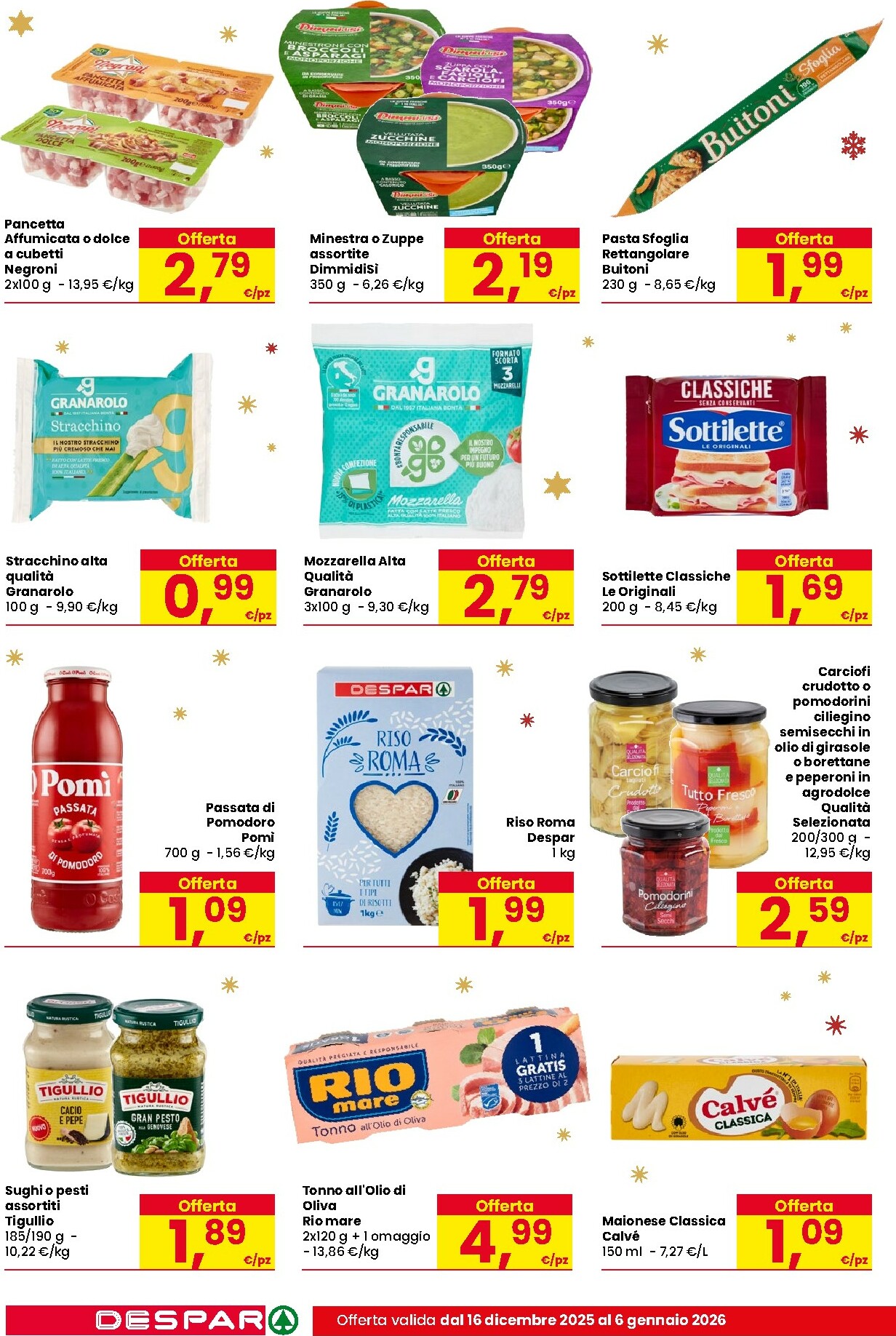 despar - Volantino Despar valido dal 16/12 al 06/01 - page: 14