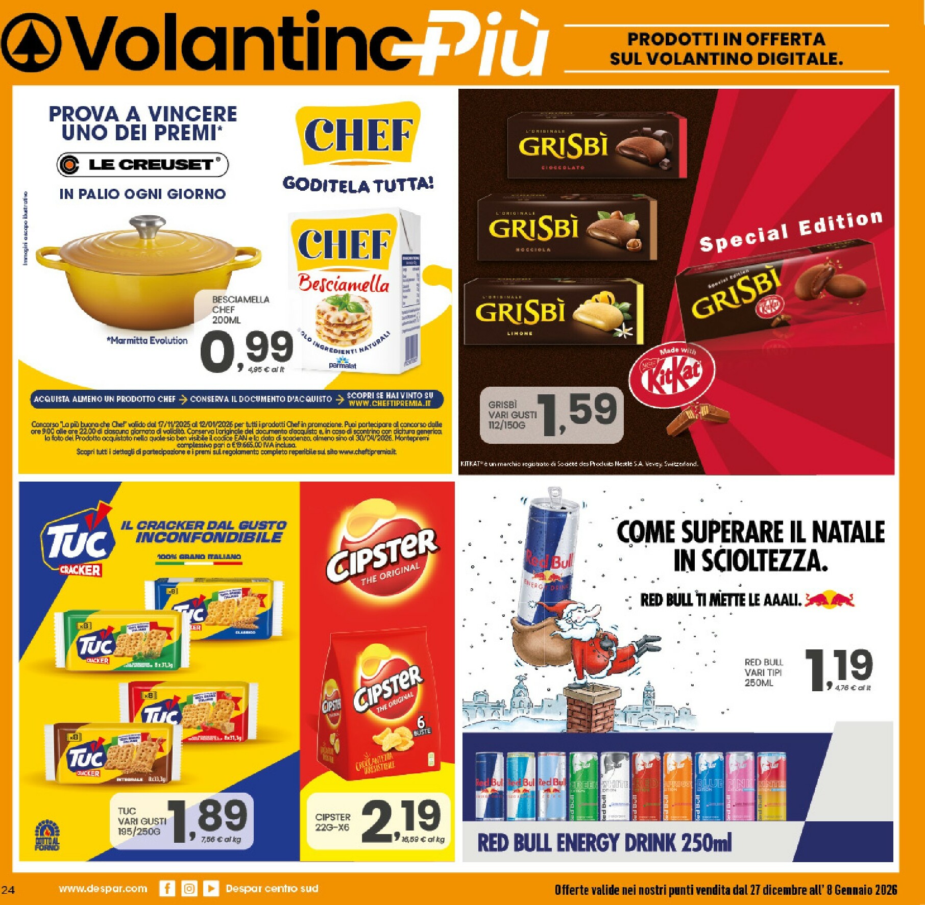 despar - Volantino Despar - Buon Anno 2026 valido dal 27/12 al 08/01 - page: 25