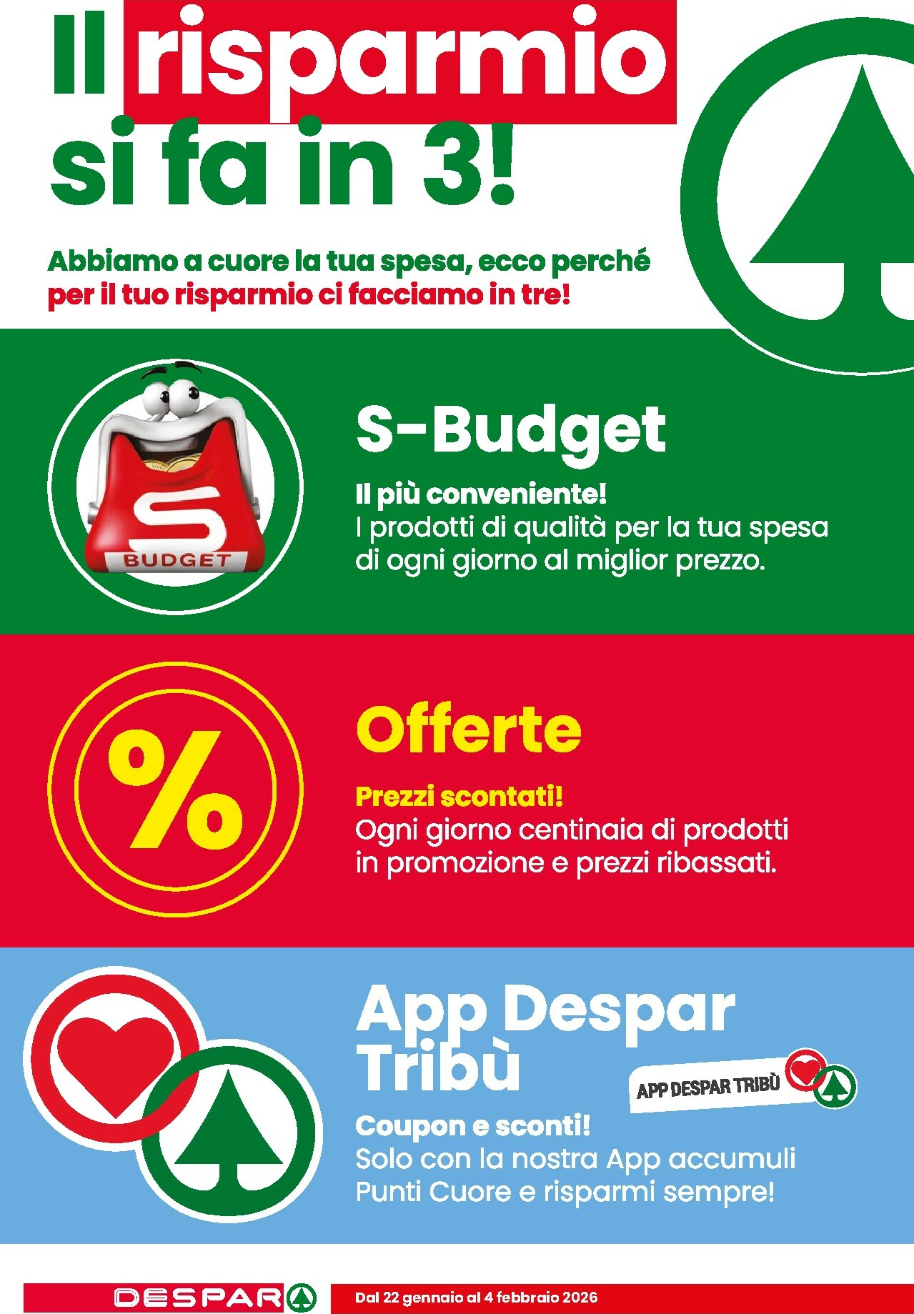 despar - Volantino Despar valido dal 22/01 al 04/02 - page: 6