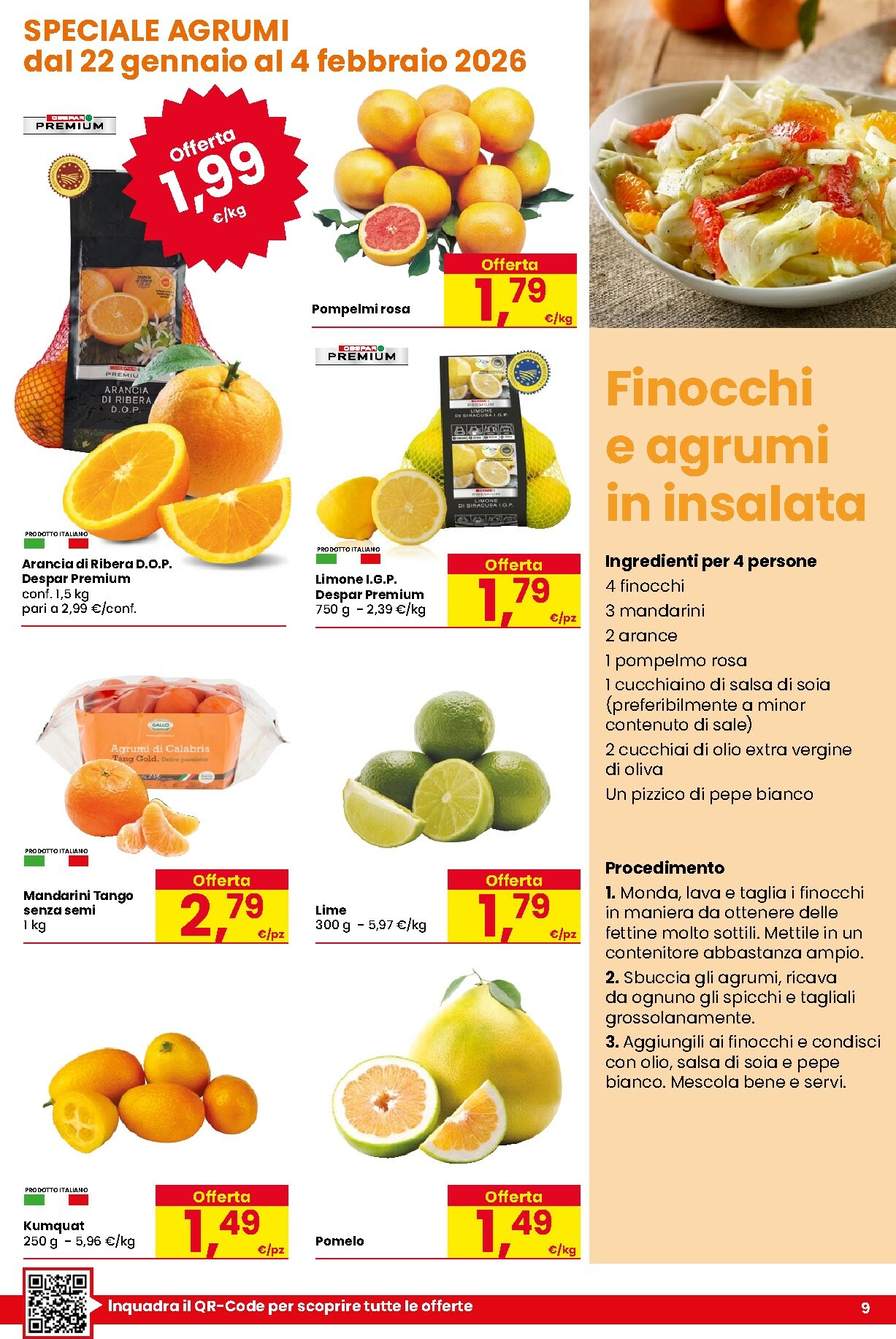 despar - Volantino Despar valido dal 22/01 al 04/02 - page: 9