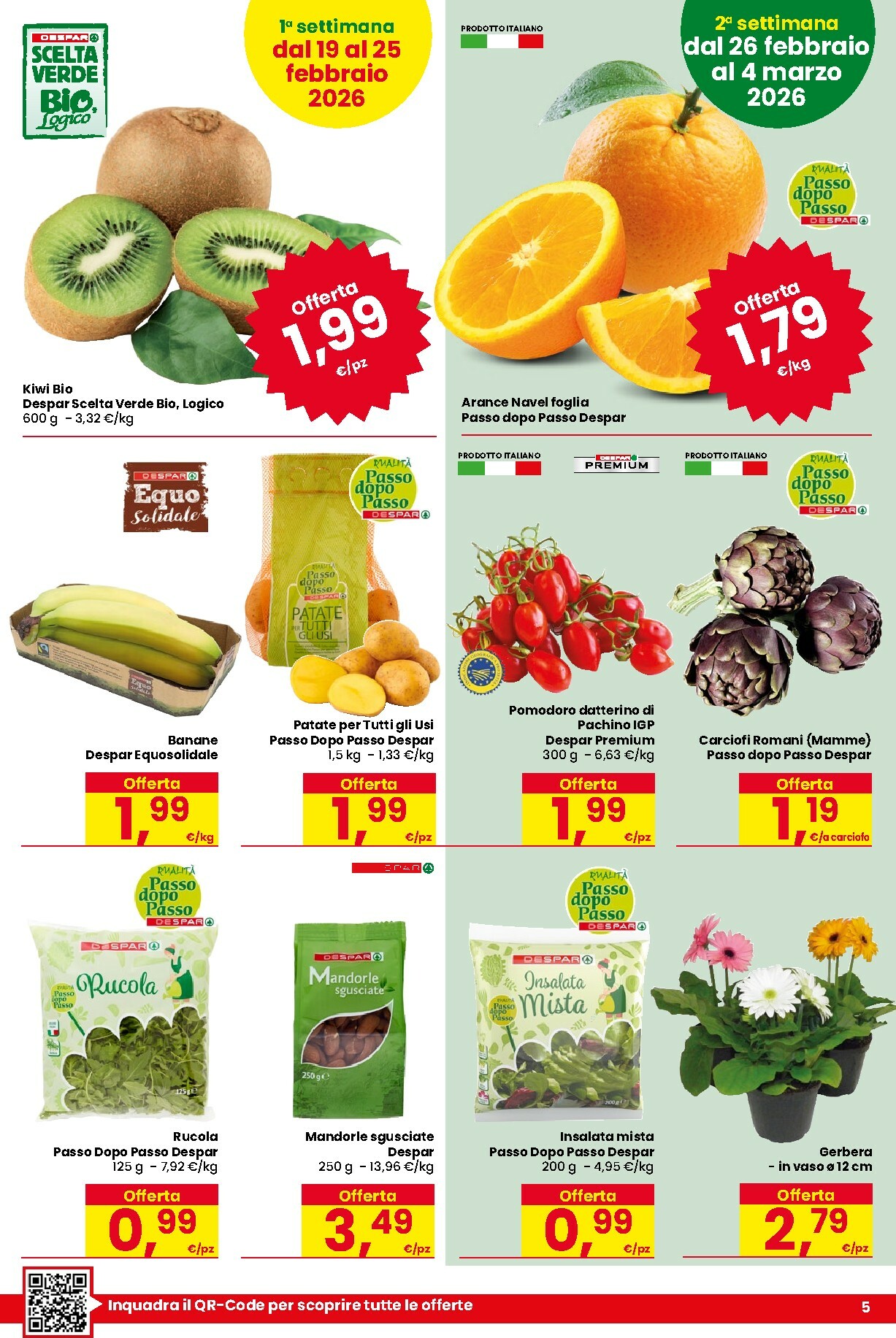 despar - Volantino Despar valido dal 19/02/2026 al 04/03/2026 - page: 5