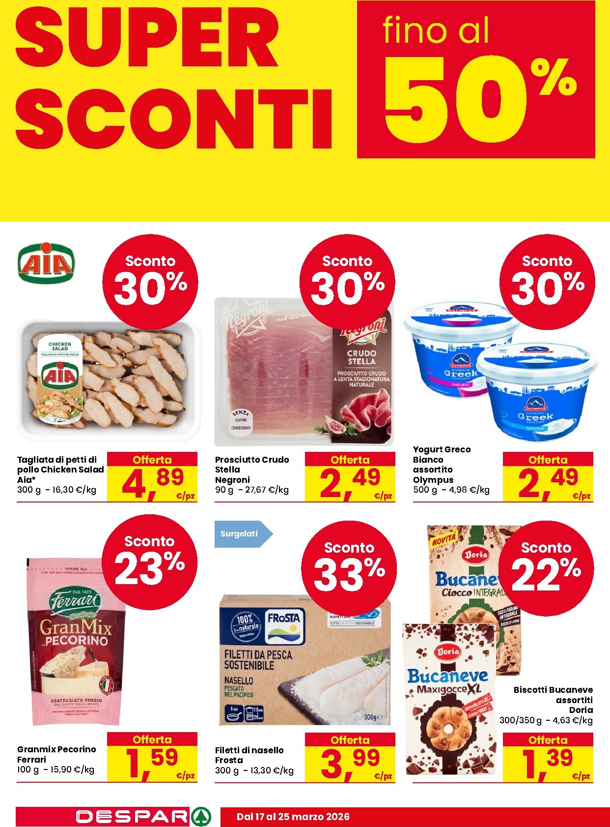 despar - Volantino Despar valido dal 17/03/2026 al 25/03/2026 - page: 2