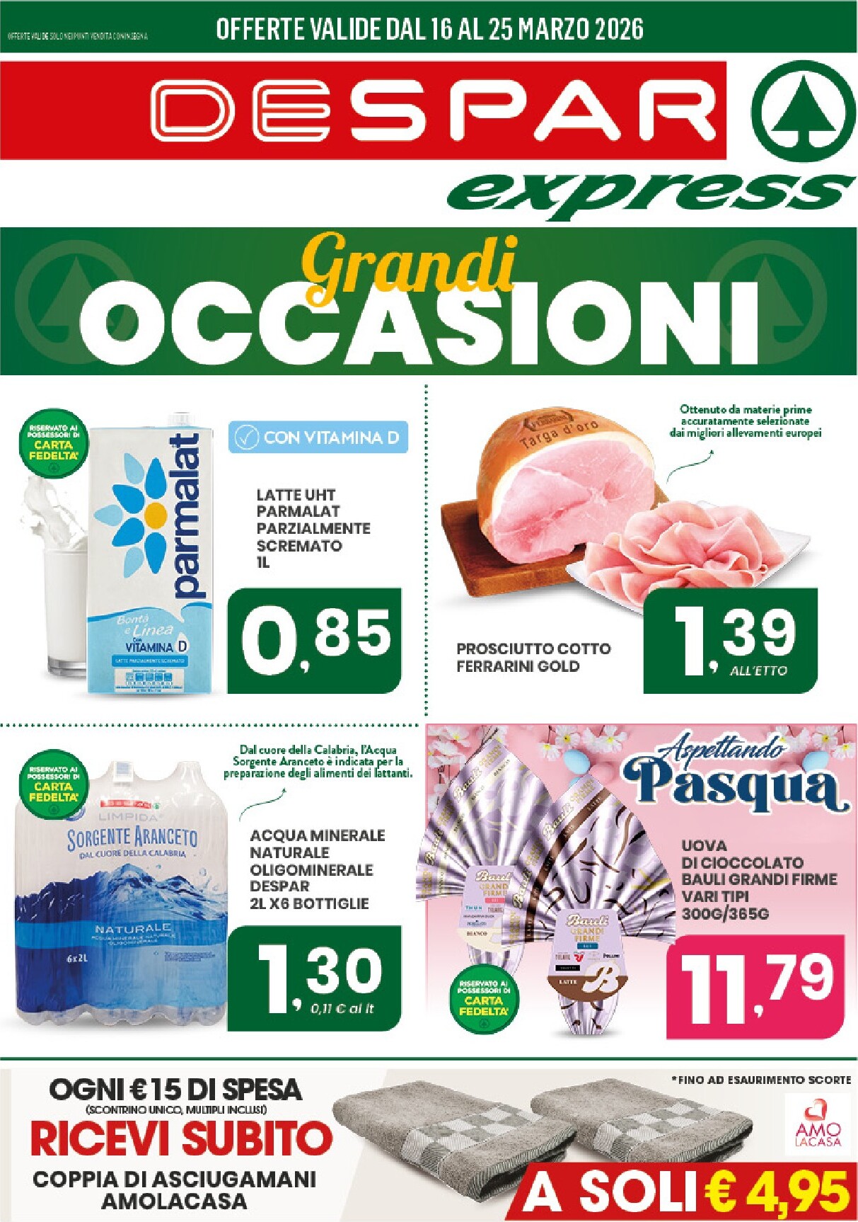 despar - Volantino Despar - Express valido dal 16/03/2026 al 25/03/2026