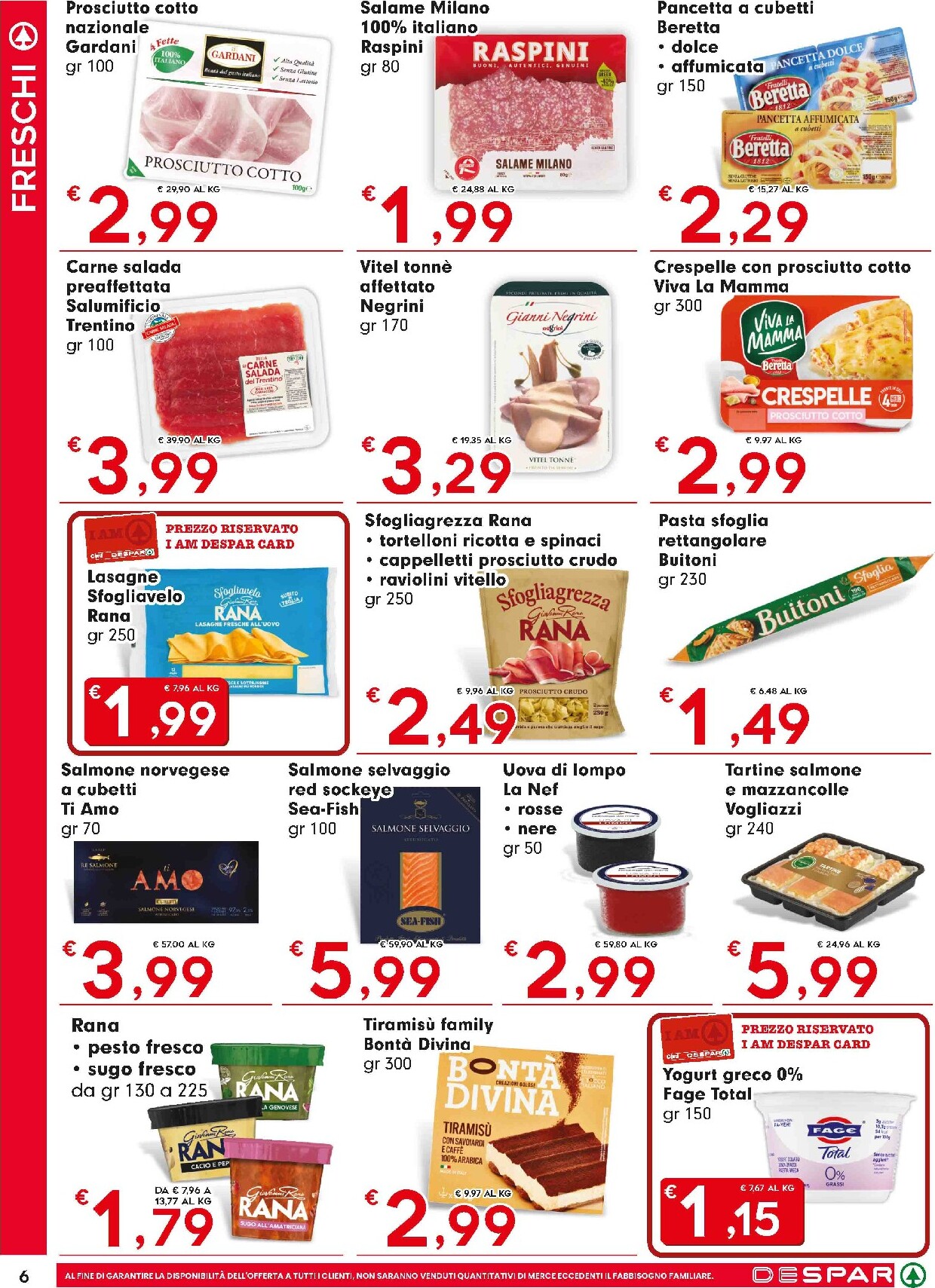 despar - Volantino Despar Sardegna - Express valido dal 26/03/2026 al 05/04/2026 - page: 6