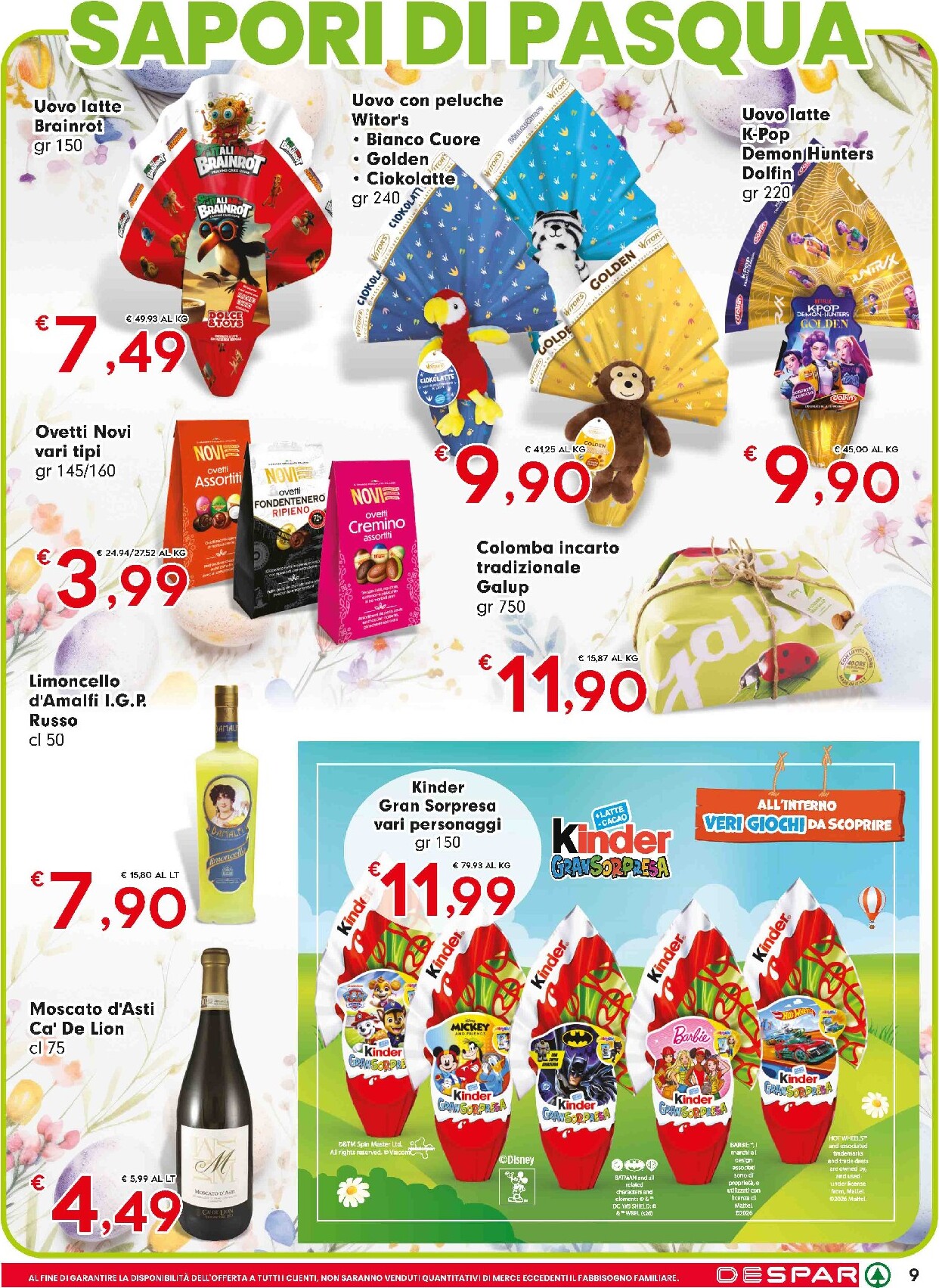despar - Volantino Despar Sardegna - Express valido dal 26/03/2026 al 05/04/2026 - page: 9