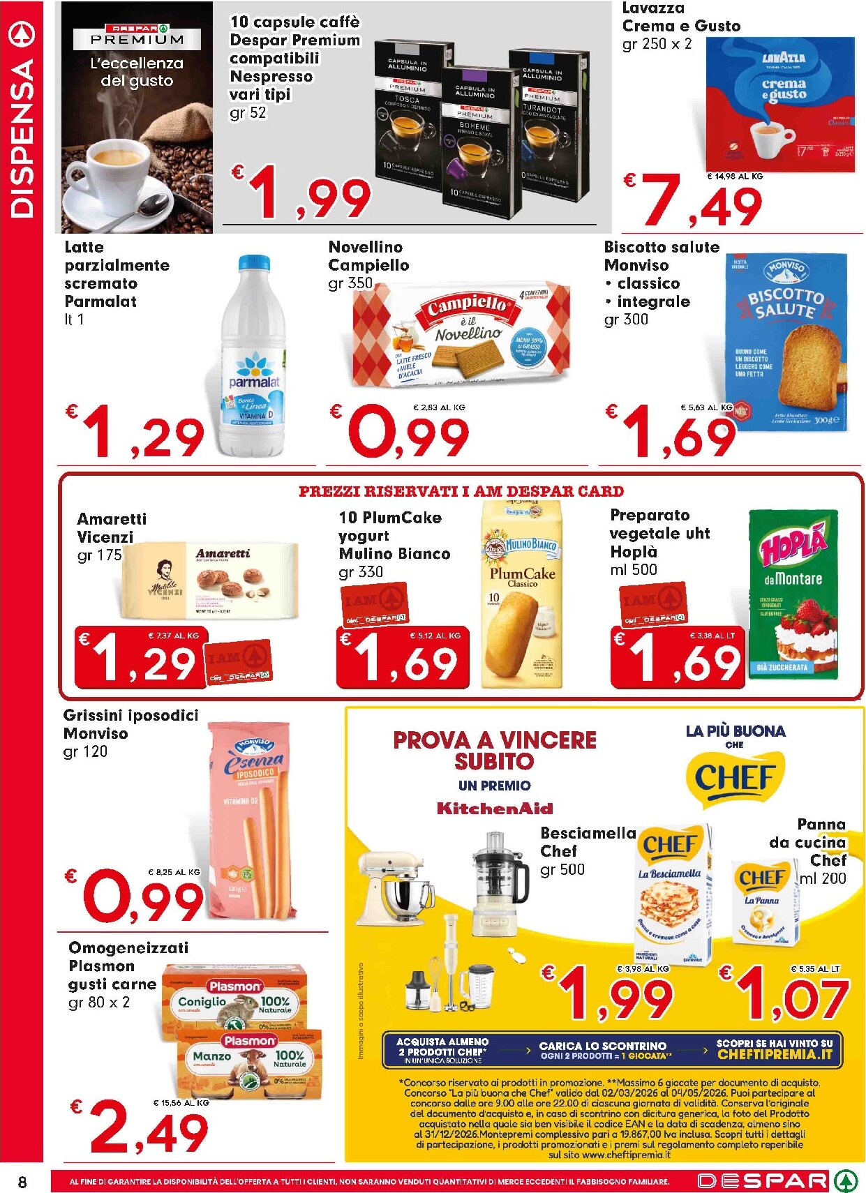 despar - Volantino Despar Sardegna - Express valido dal 26/03/2026 al 05/04/2026 - page: 8