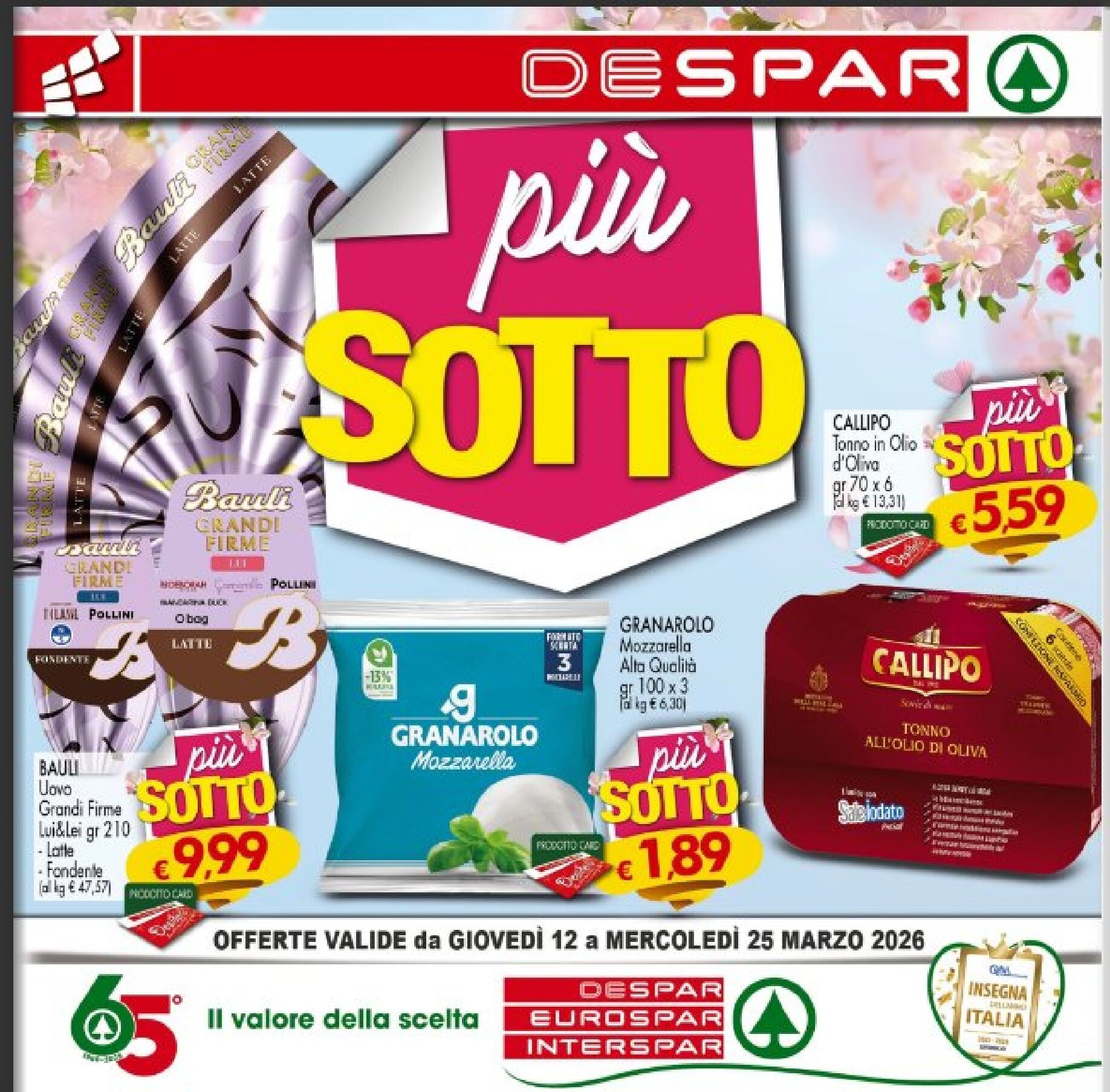 despar - Volantino Despar valido dal 12/03/2026 al 25/03/2026