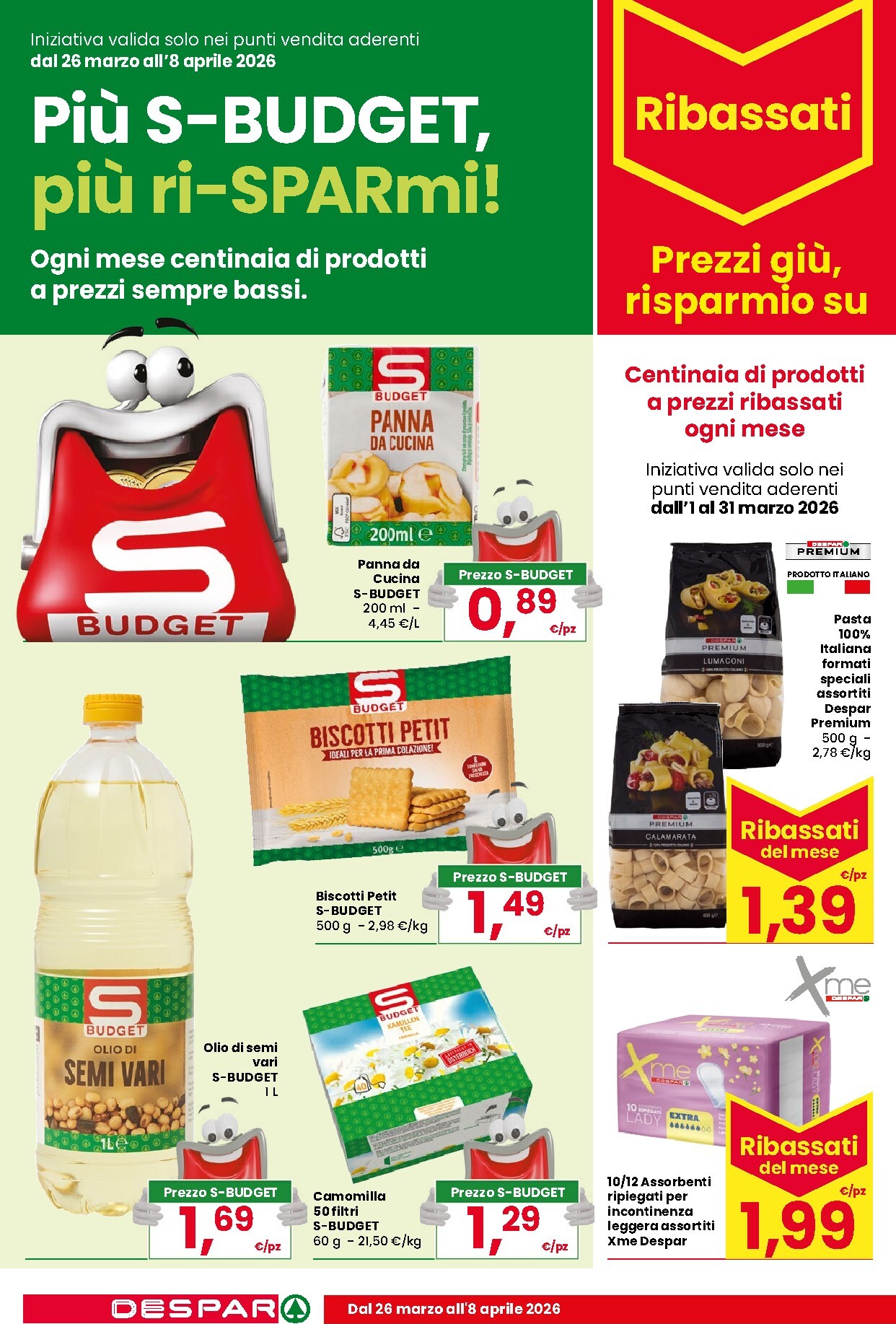 despar - Volantino Despar valido dal 26/03/2026 al 08/04/2026 - page: 18