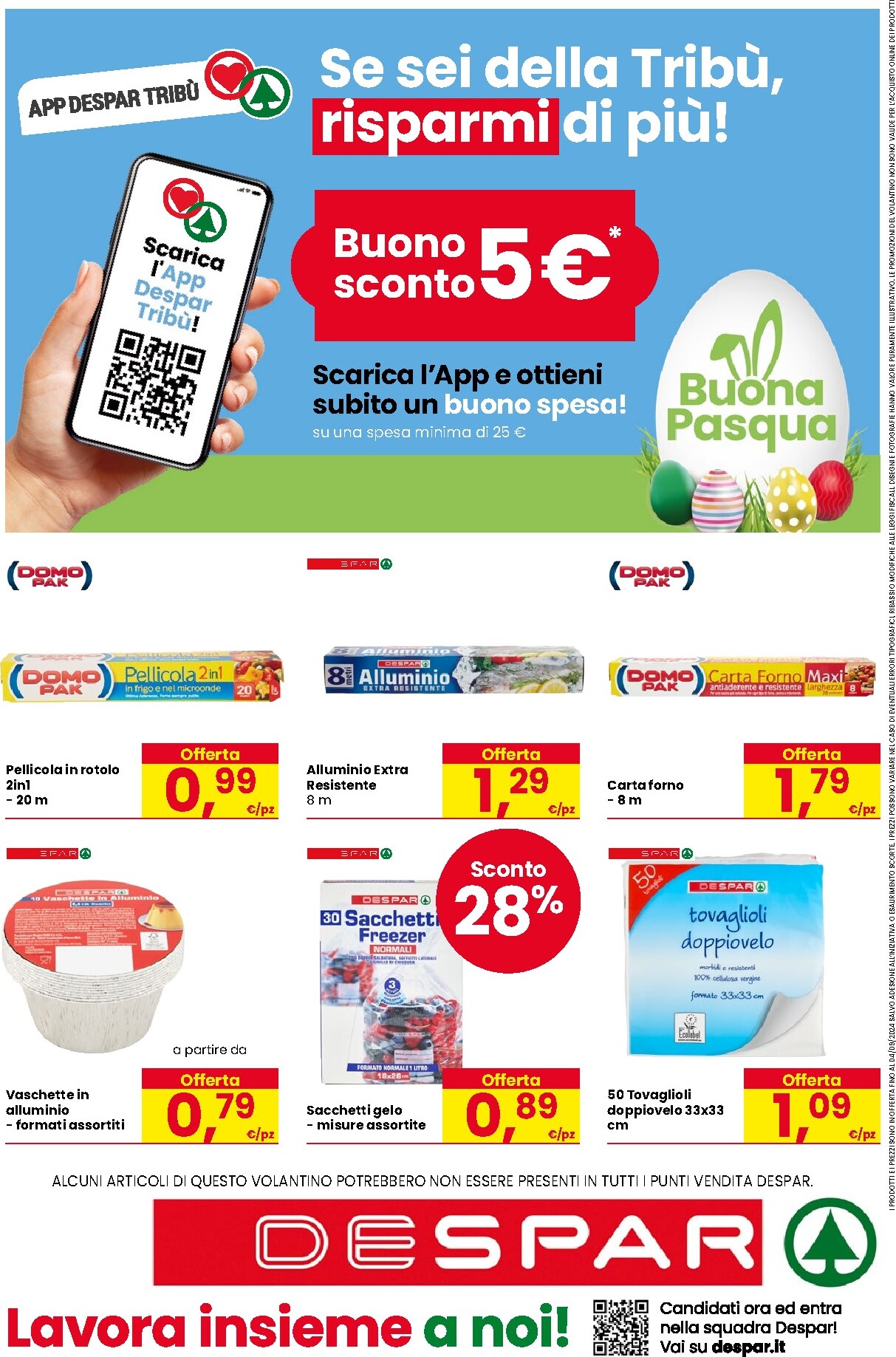 despar - Volantino Despar valido dal 26/03/2026 al 08/04/2026 - page: 20