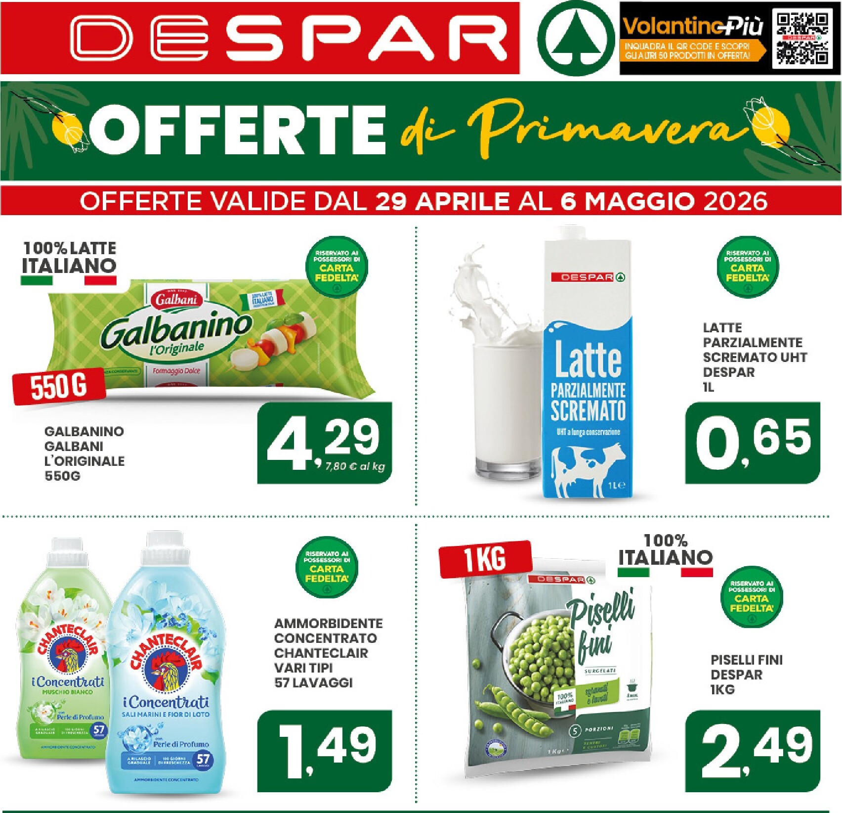 despar - Volantino attuale di Despar valido dal mercoledì 29/04/2026 al mercoledì 06/05/2026