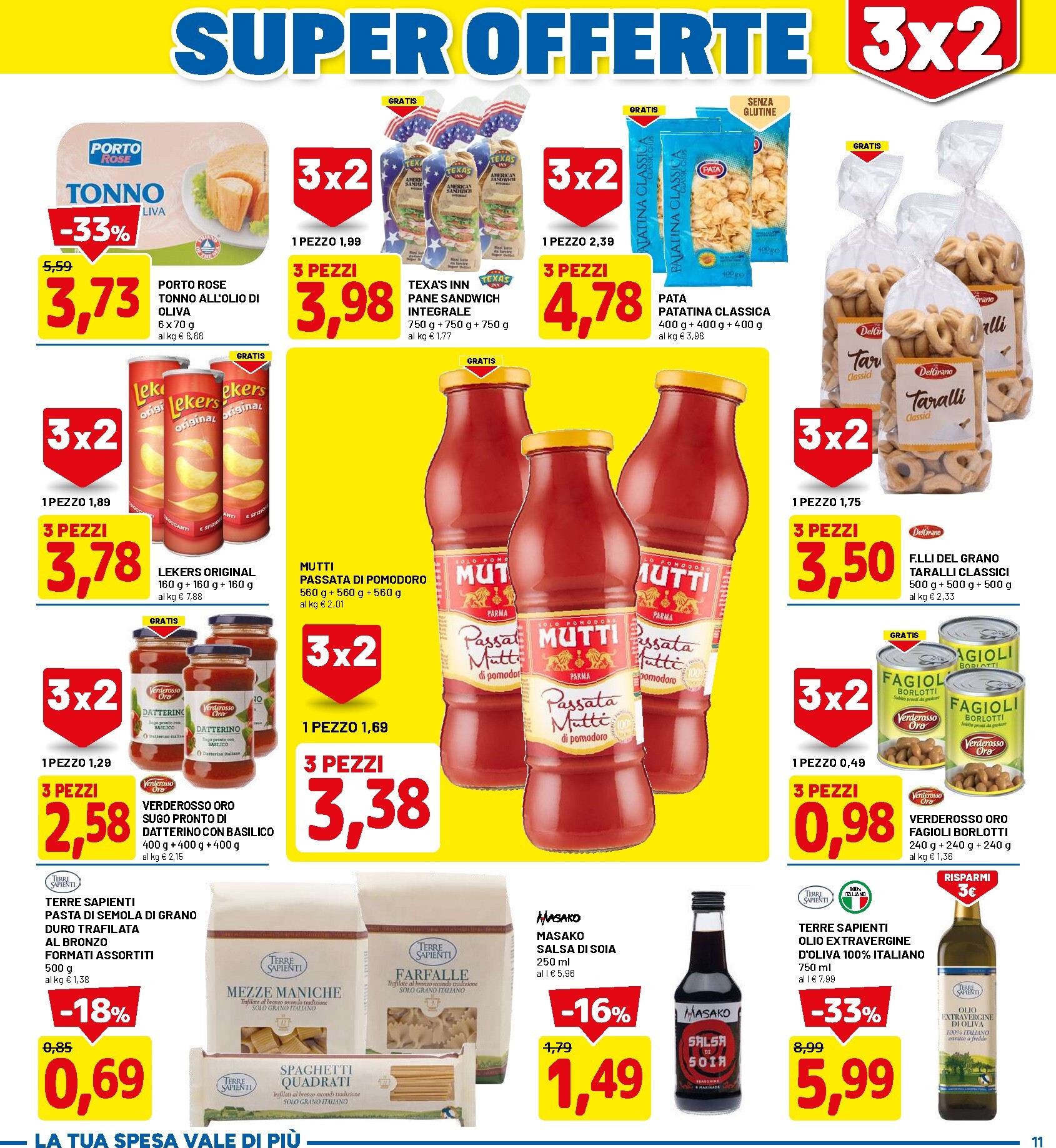 dpiu - Volantino DPiù per la prossima settimana dal lunedì 08/06/2026 al domenica 21/06/2026 - page: 11