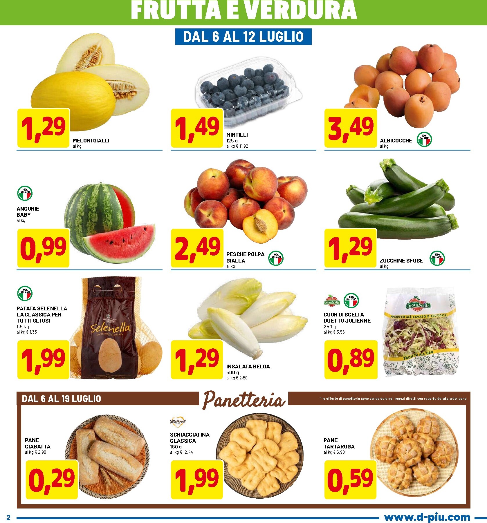 dpiu - Volantino DPiù per la prossima settimana dal lunedì 06/07/2026 al domenica 19/07/2026 - page: 2