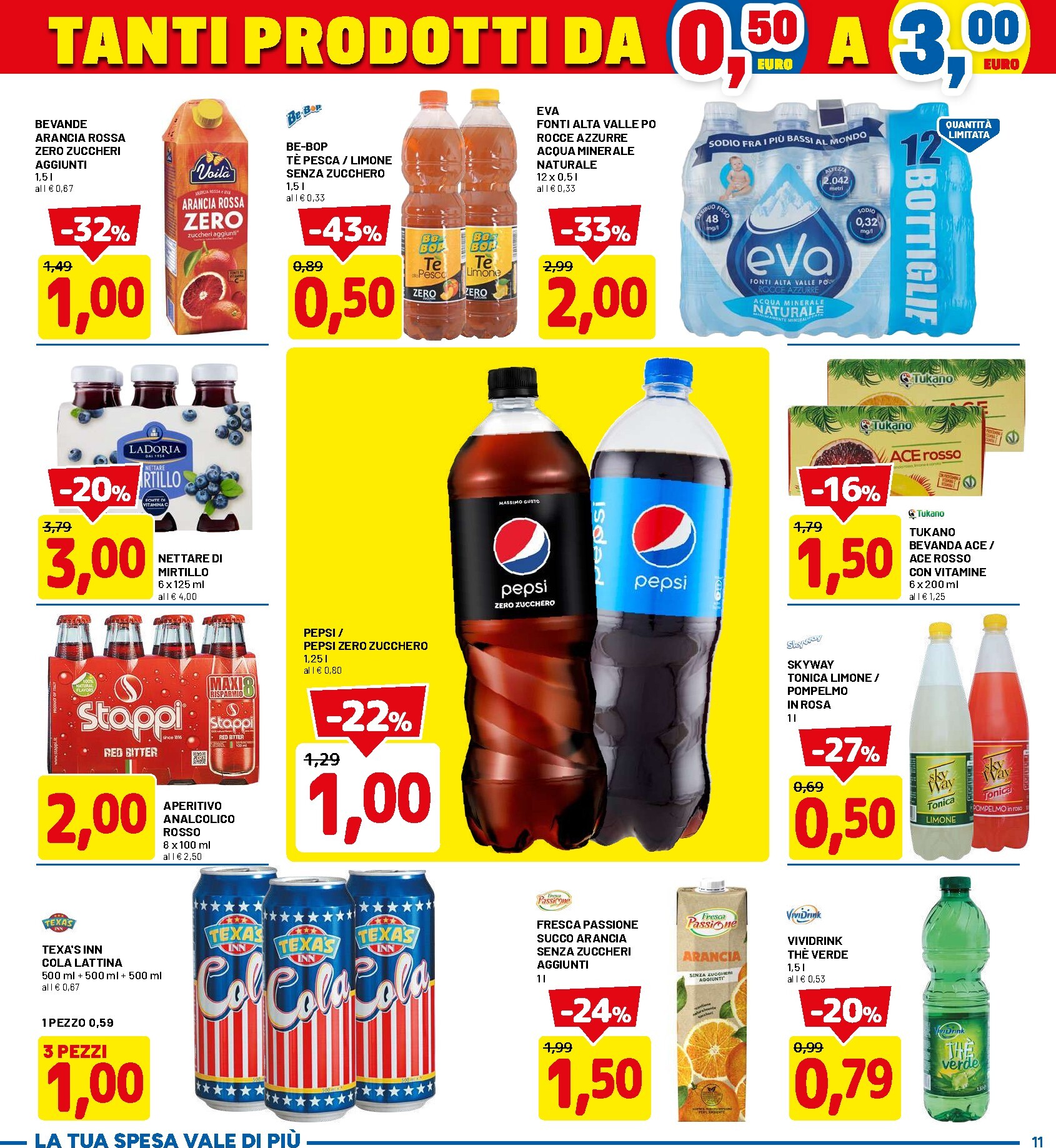dpiu - Volantino DPiù per la prossima settimana dal lunedì 03/08/2026 al domenica 16/08/2026 - page: 11
