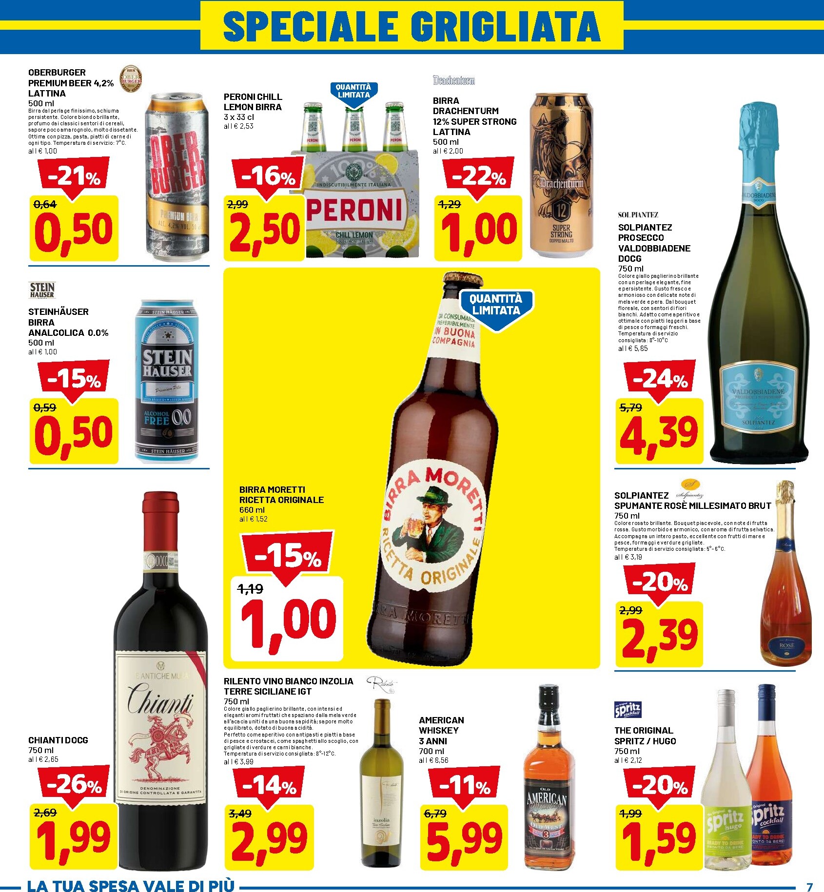 dpiu - Volantino DPiù per la prossima settimana dal lunedì 03/08/2026 al domenica 16/08/2026 - page: 7