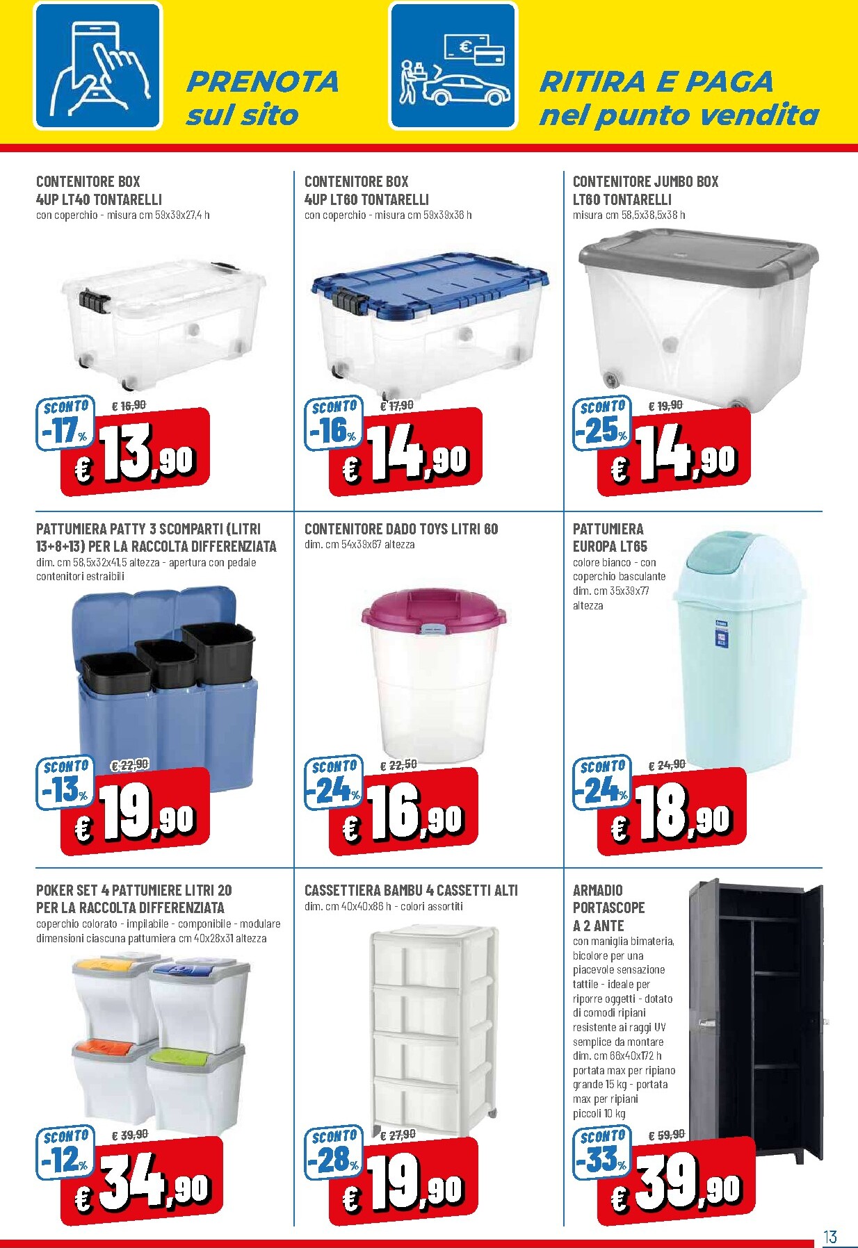 dpiu - Volantino futuro DPiù - Solo Online valido dal giovedì 01/10/2026 al mercoledì 28/10/2026 - page: 13