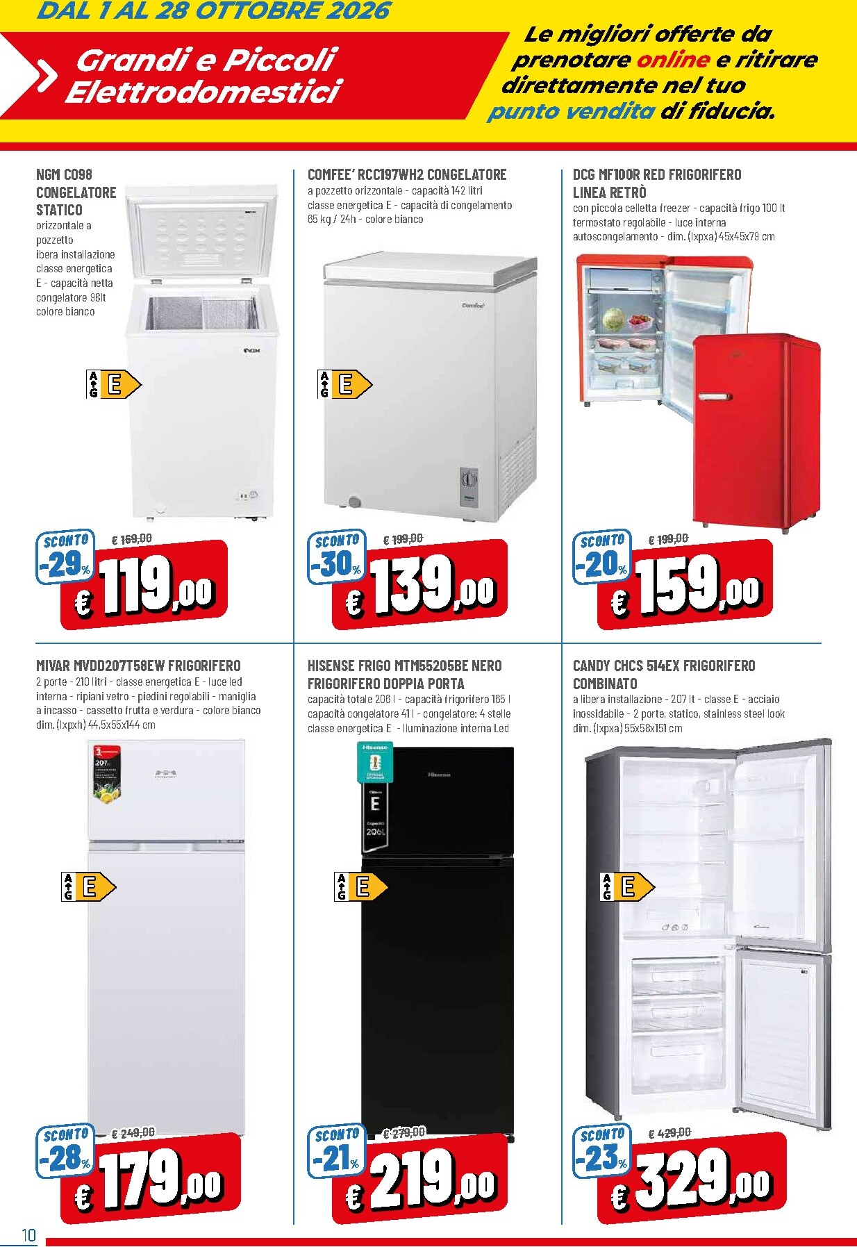dpiu - Volantino futuro DPiù - Solo Online valido dal giovedì 01/10/2026 al mercoledì 28/10/2026 - page: 10