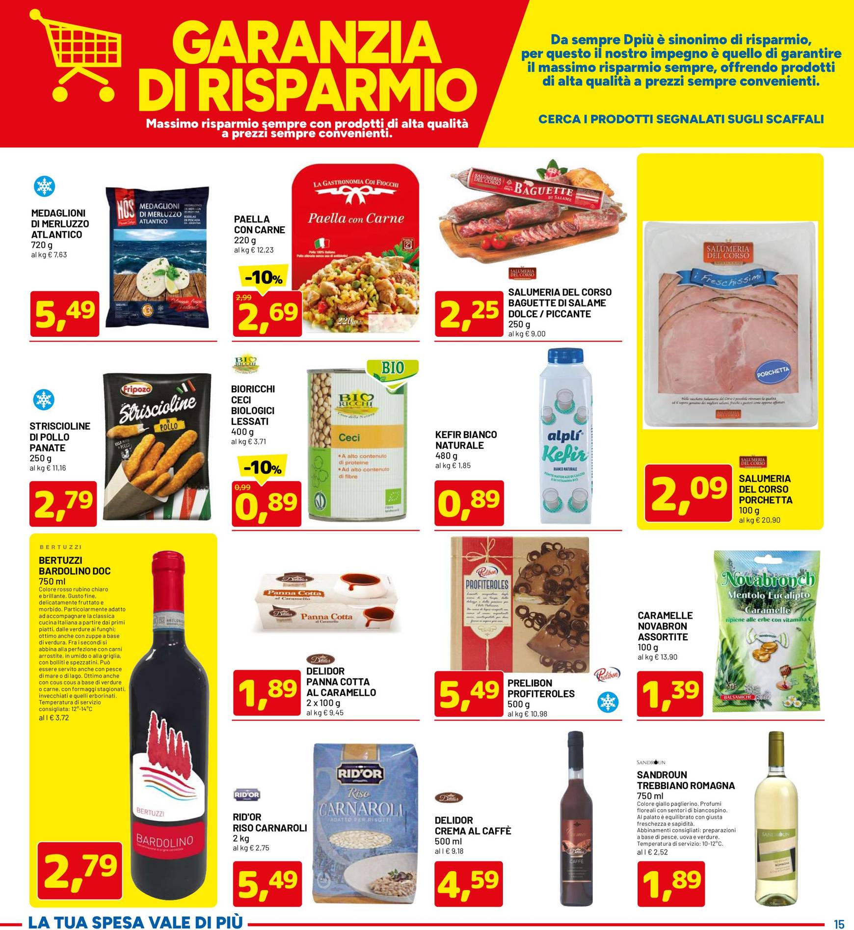 dpiu - Volantino DPiù - Black Friday valido dal 18.11. al 01.12. - page: 15