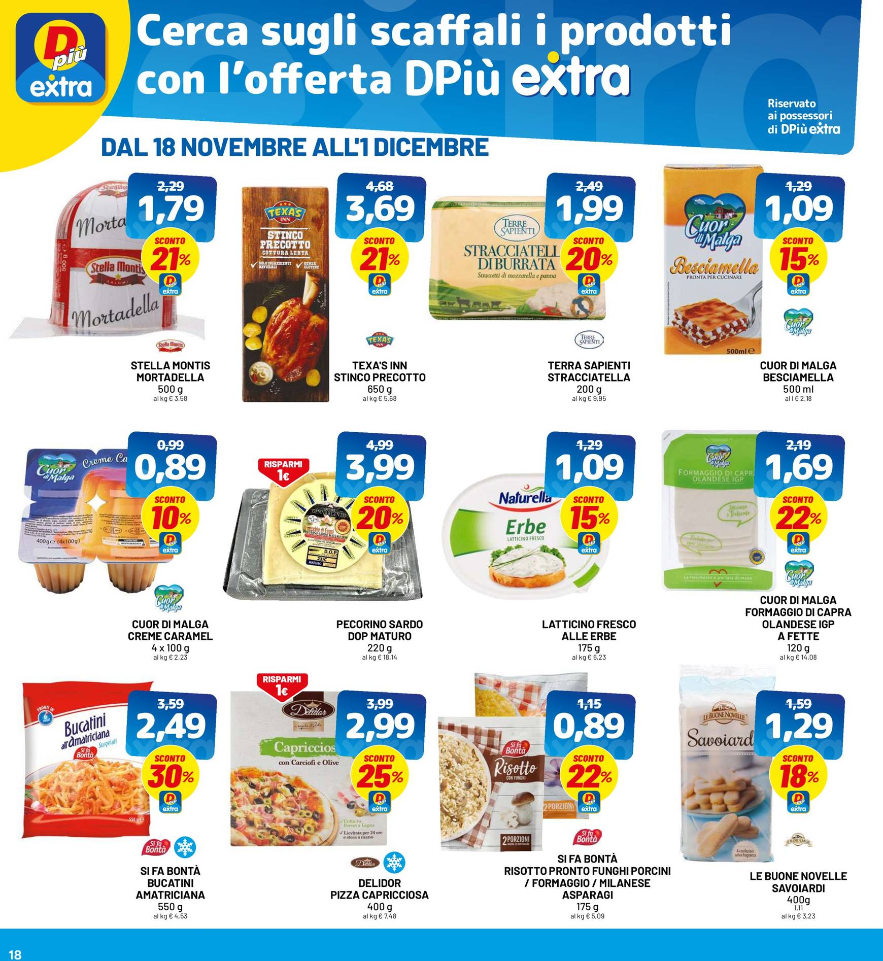 dpiu - Volantino DPiù - Black Friday valido dal 18.11. al 01.12. - page: 18