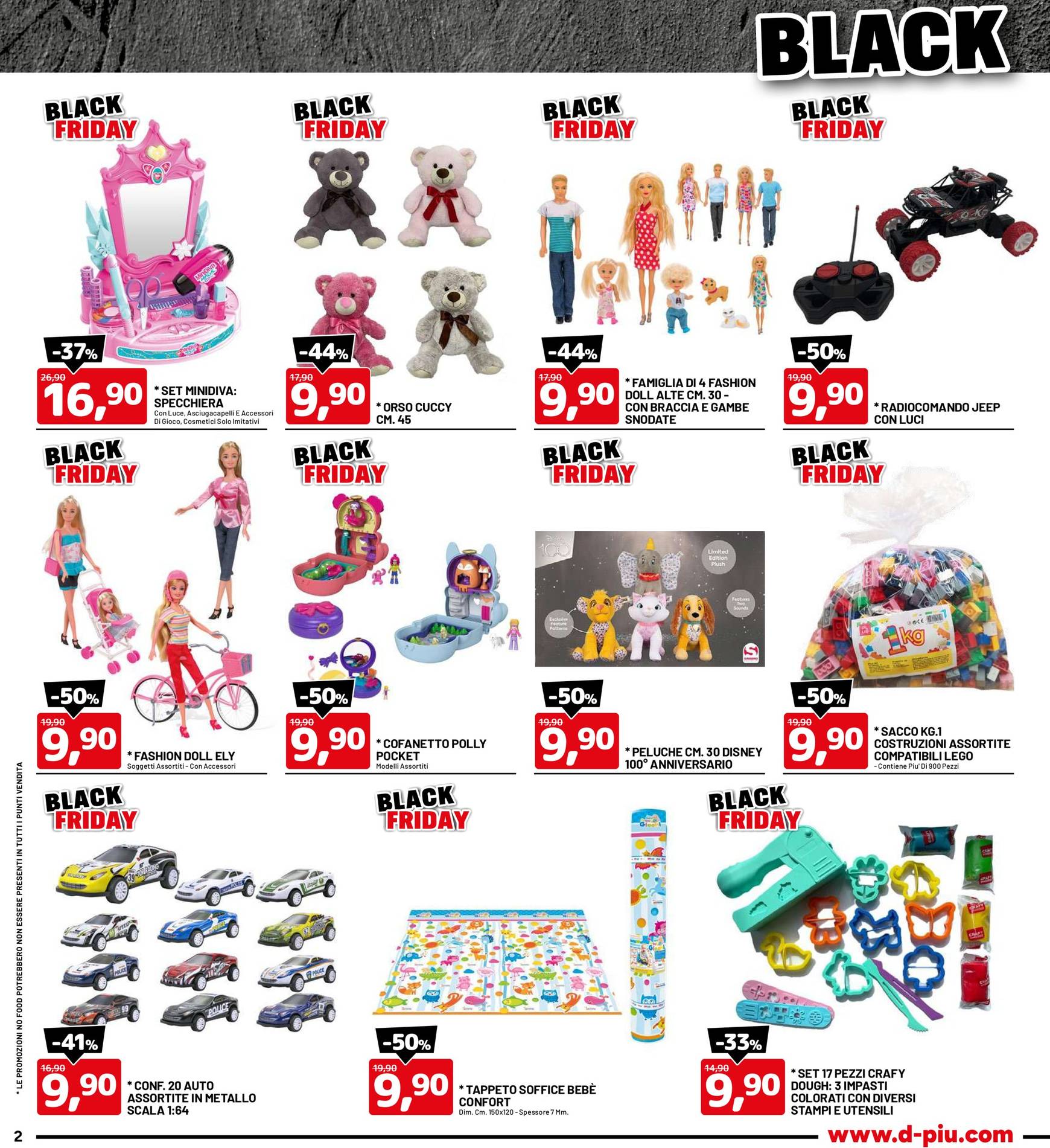 dpiu - Volantino DPiù - Black Friday valido dal 18.11. al 01.12. - page: 2