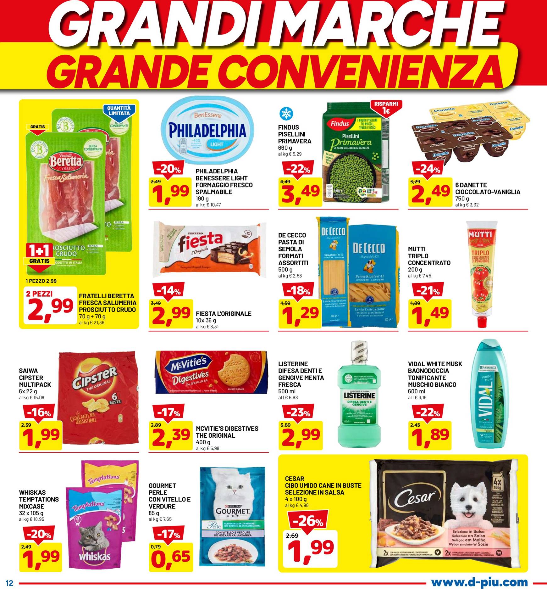 dpiu - Volantino DPiù - Black Friday valido dal 18.11. al 01.12. - page: 12