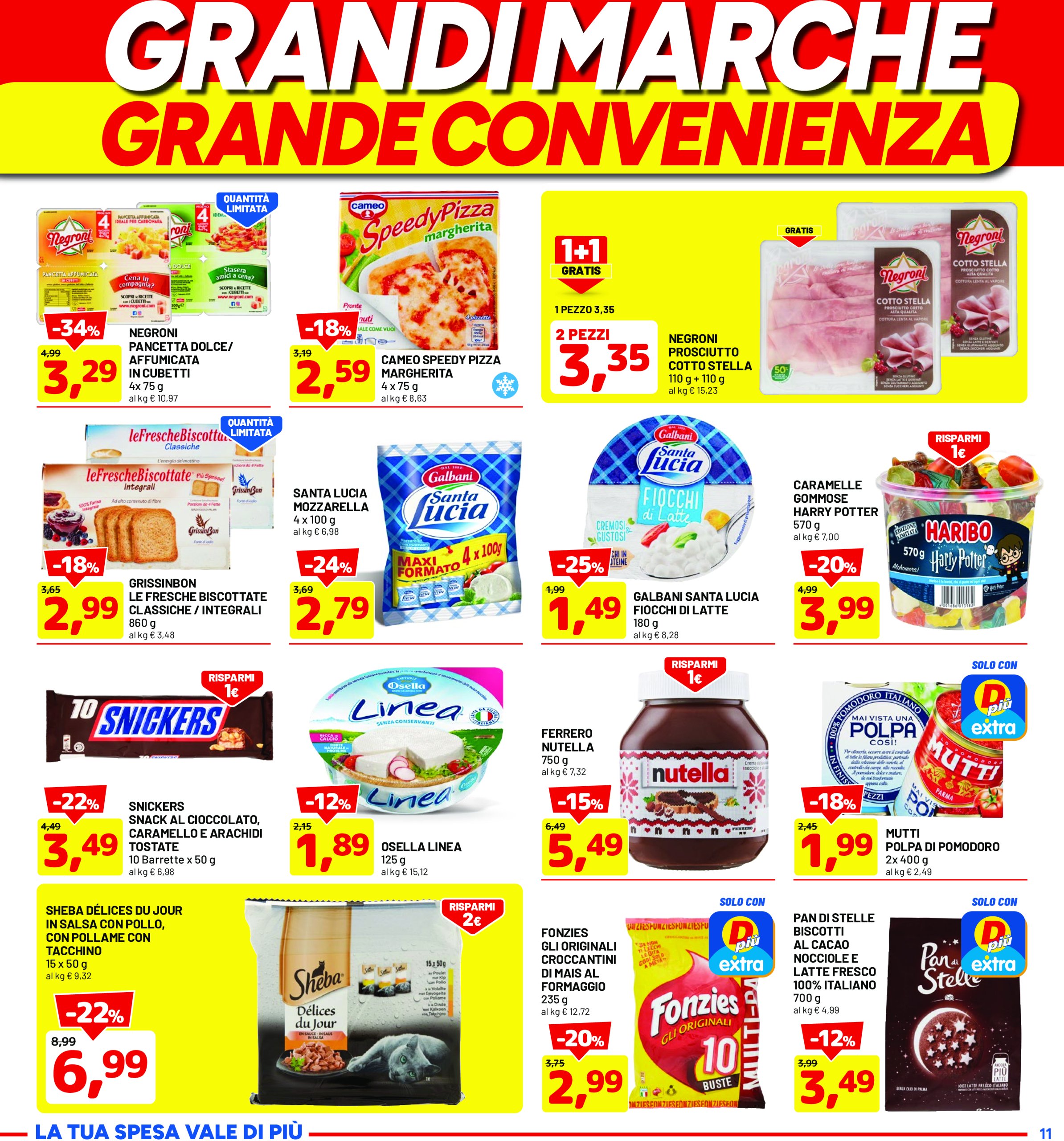 dpiu - Volantino DPiù valido dal 24/04 al 11/05 - page: 11