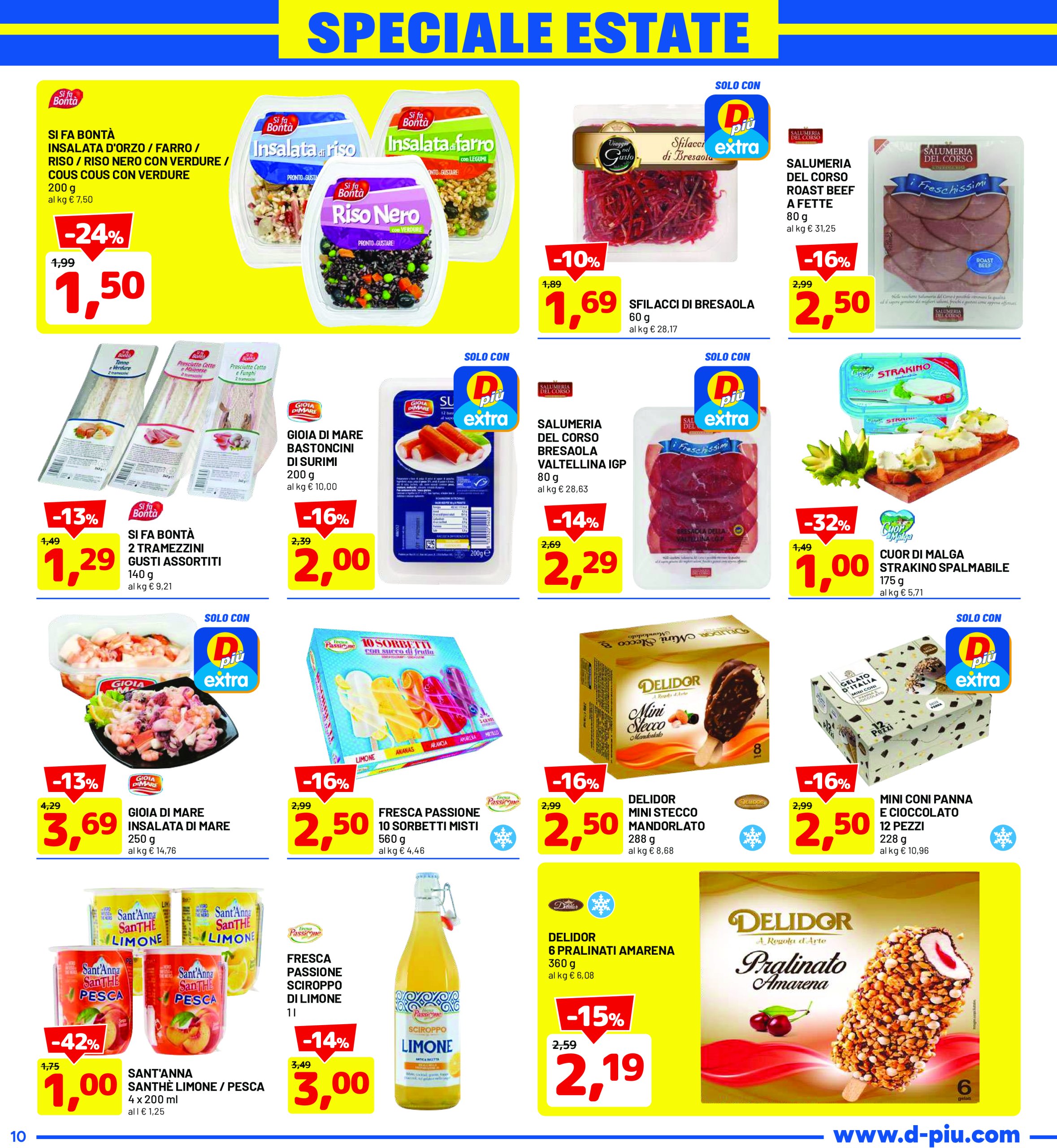 dpiu - Volantino DPiù valido dal 12/05 al 25/05 - page: 10