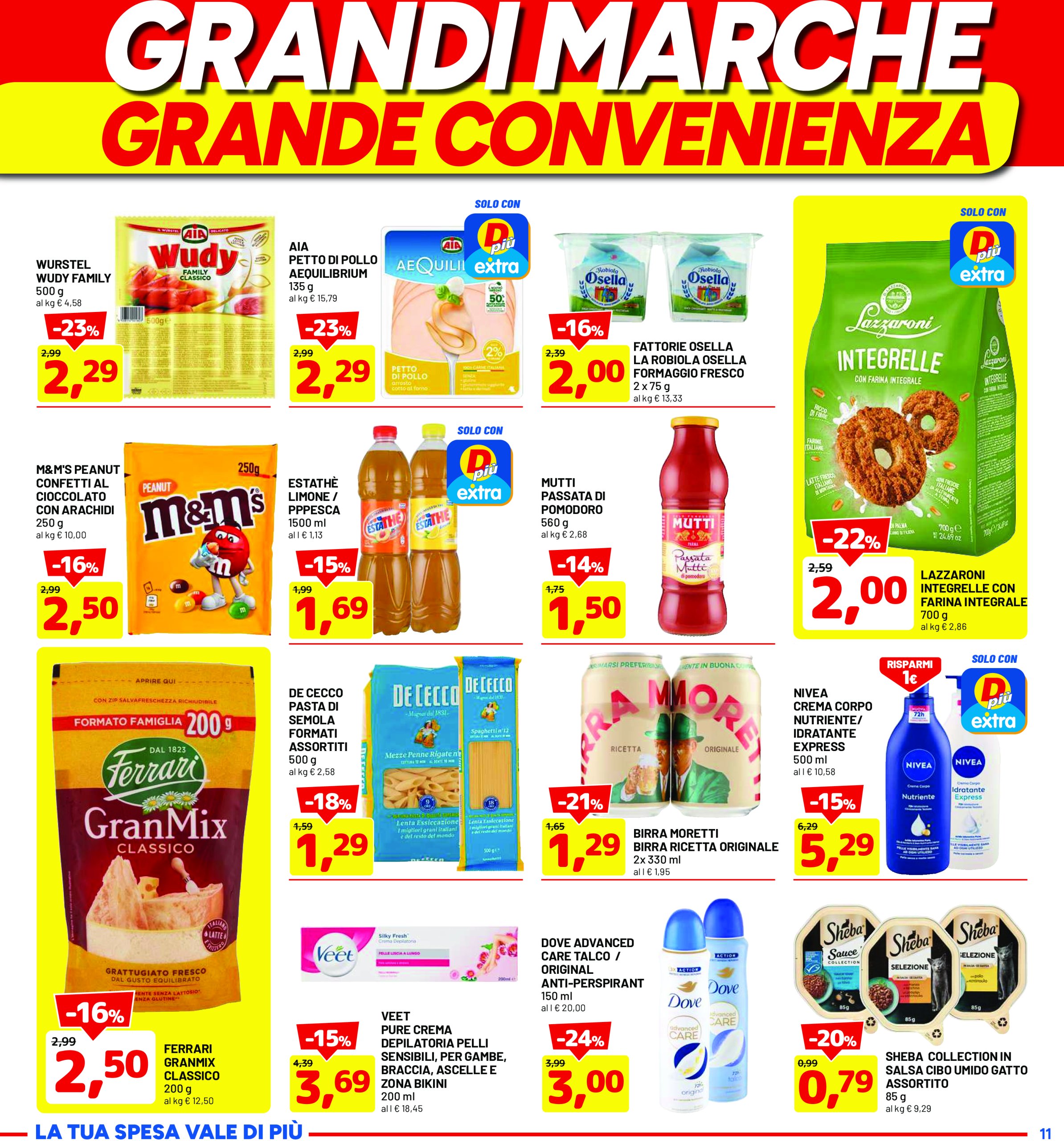 dpiu - Volantino DPiù valido dal 12/05 al 25/05 - page: 11