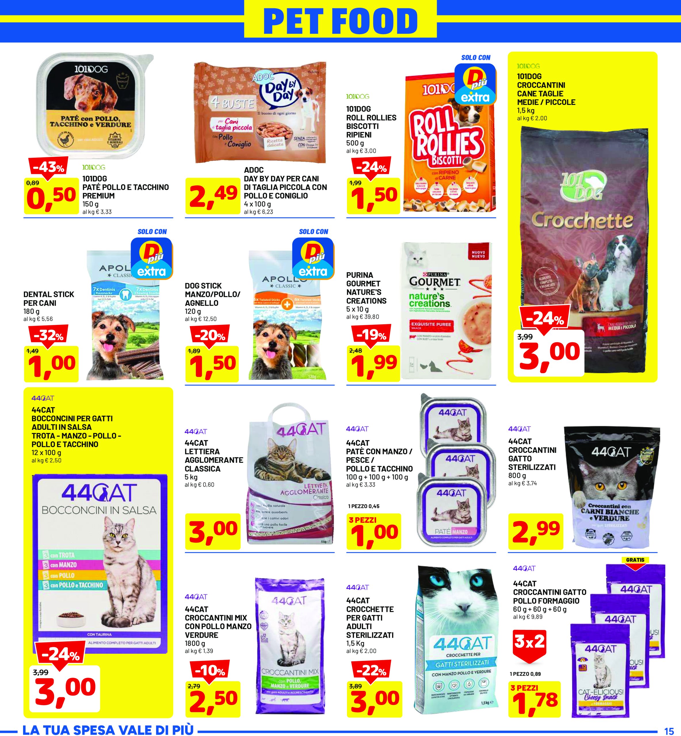 dpiu - Volantino DPiù valido dal 12/05 al 25/05 - page: 15