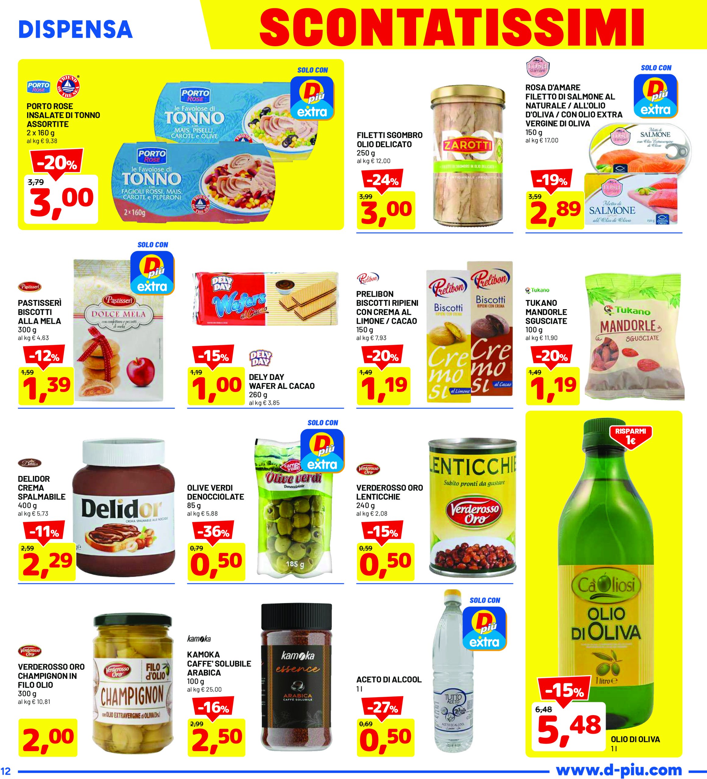 dpiu - Volantino DPiù valido dal 12/05 al 25/05 - page: 12