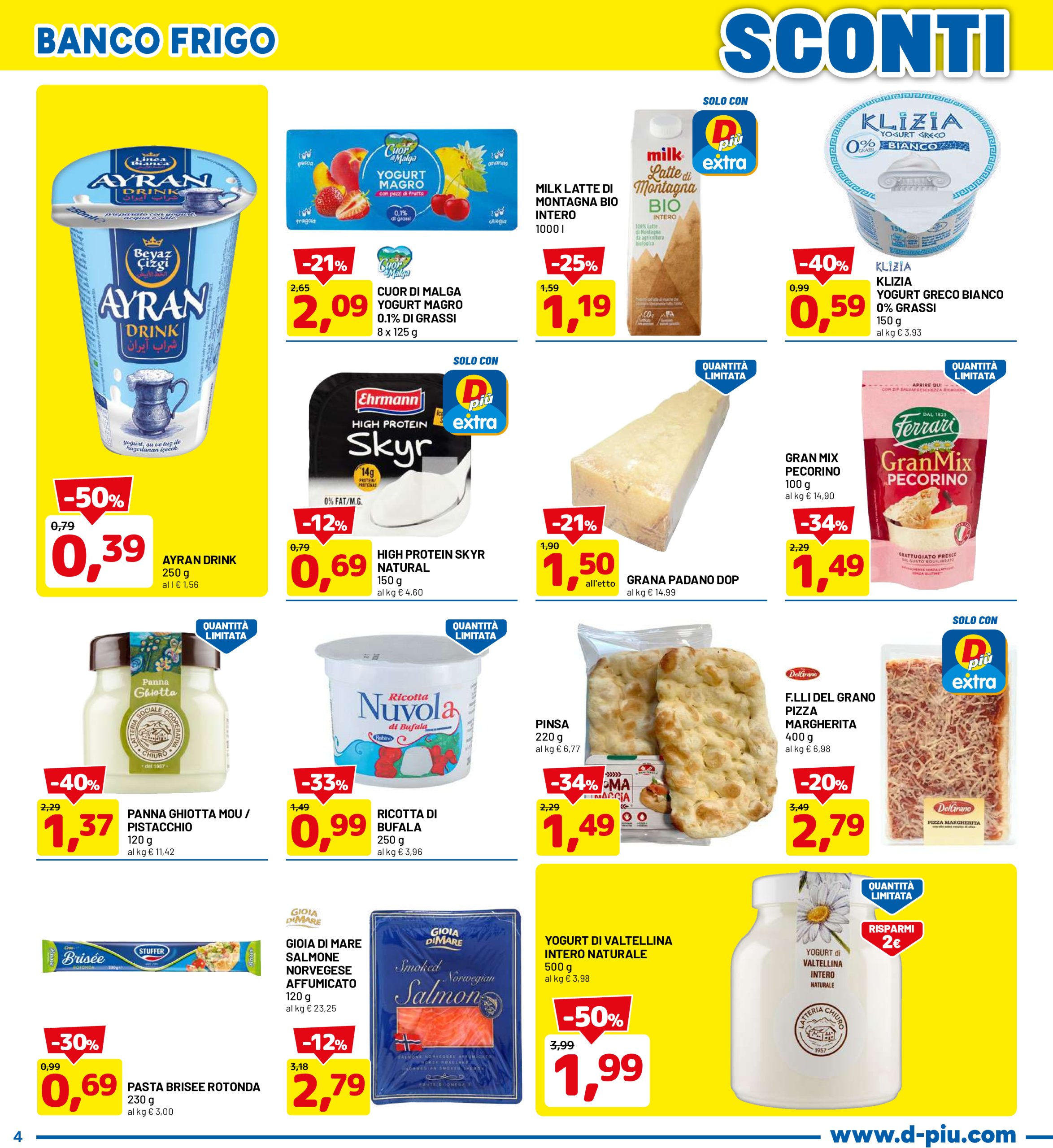dpiu - Volantino DPiù valido dal 26/05 al 08/06 - page: 4