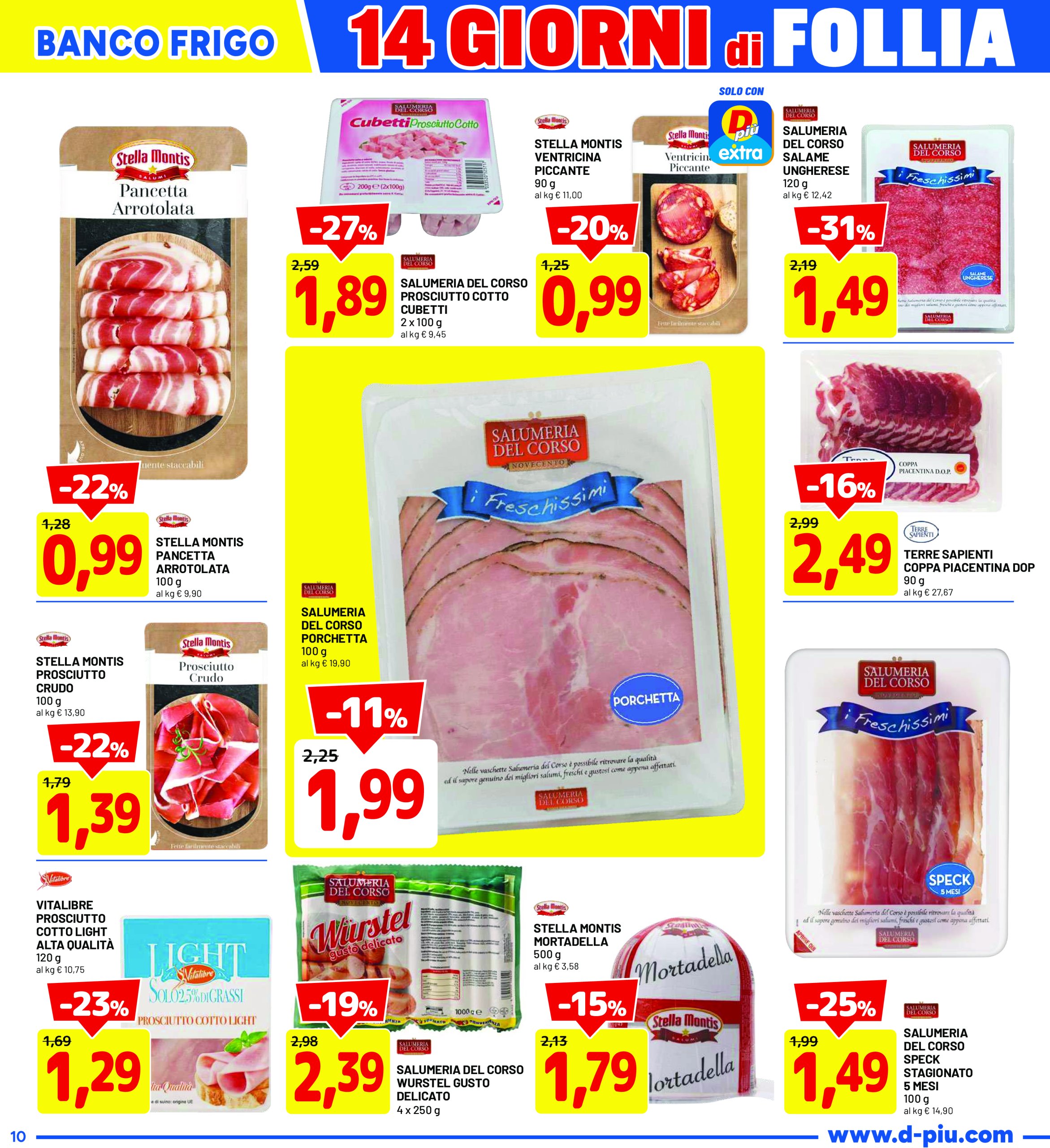 dpiu - Volantino DPiù valido dal 23/06 al 06/07 - page: 10