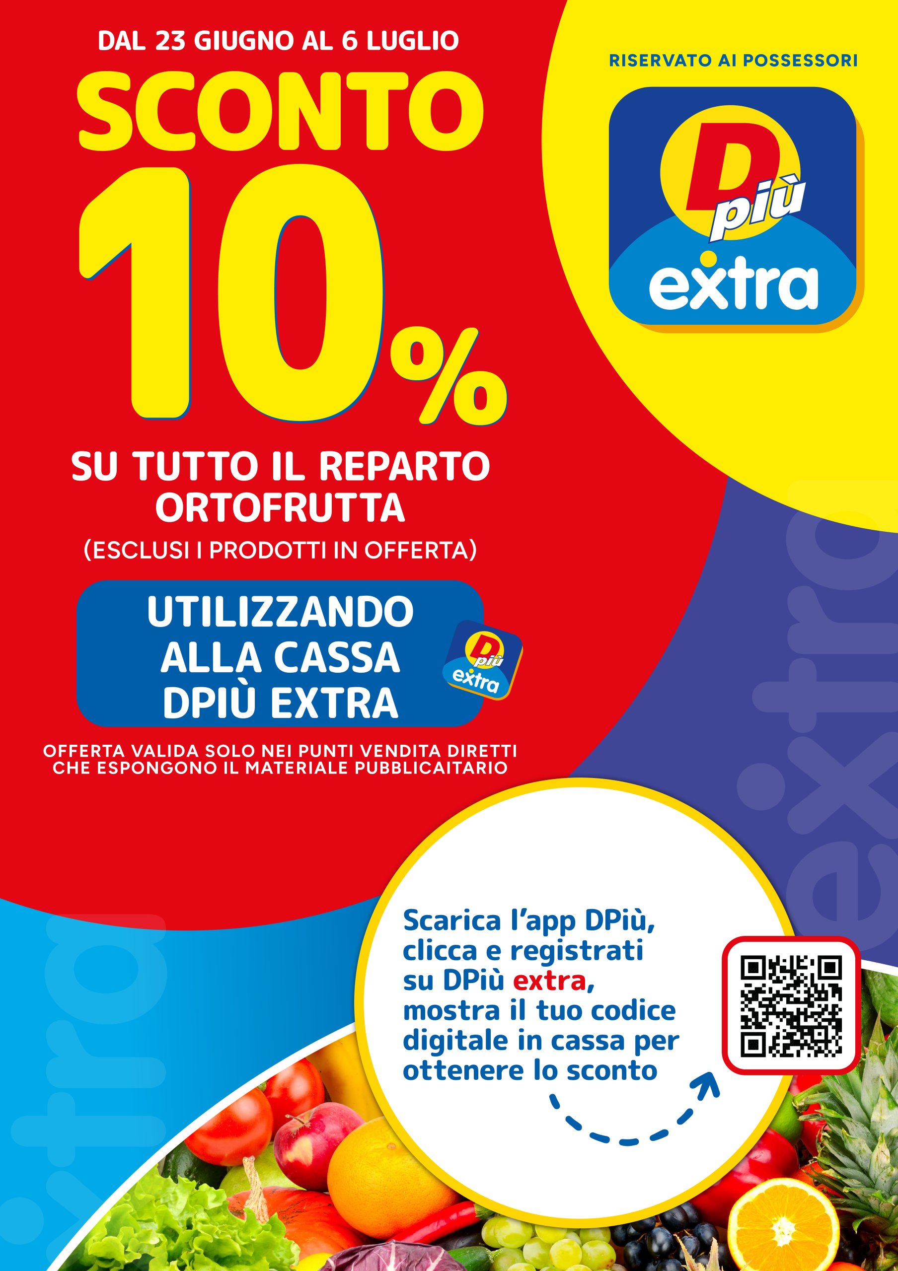 dpiu - Volantino DPiù - Sconto valido dal 23/06 al 06/07